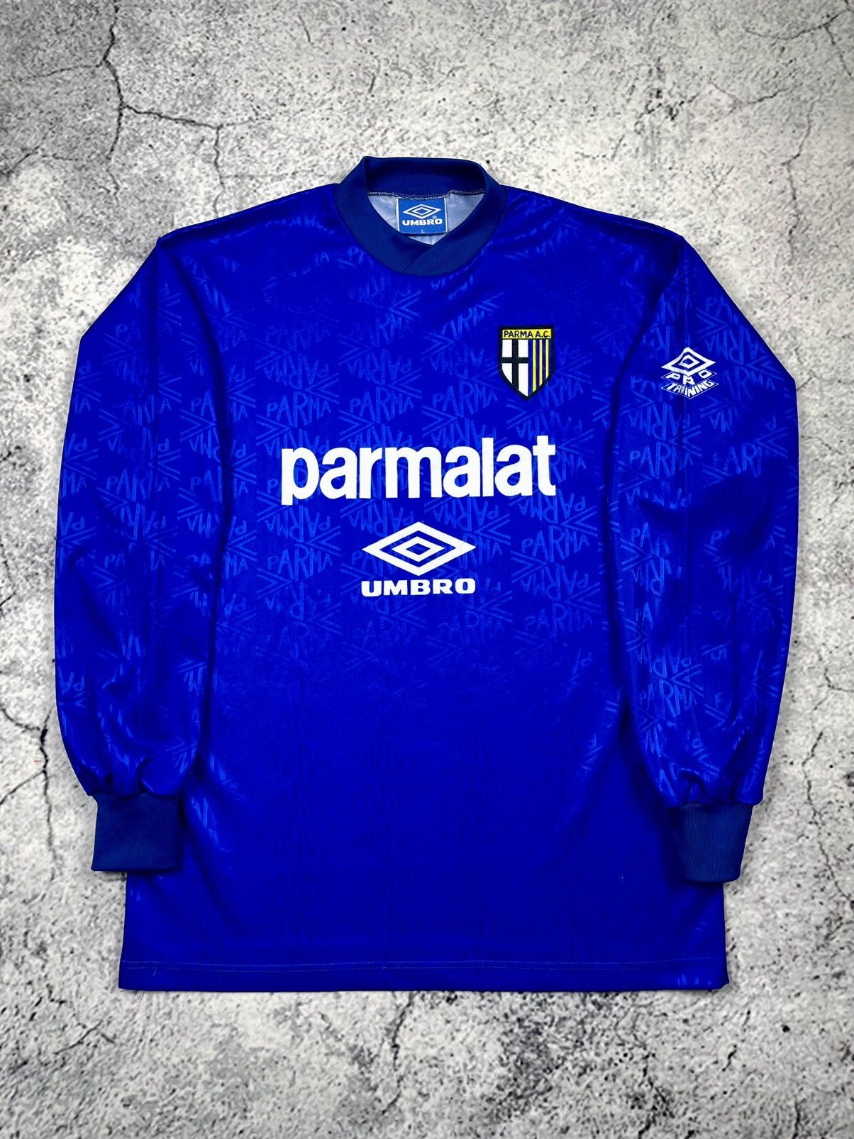 Umbro Vintage Umbro Parma 1991/92 Training Jersey L Long Sleeve EG Size US L / EU 52-54 / 3 - 1 Thumbnail
