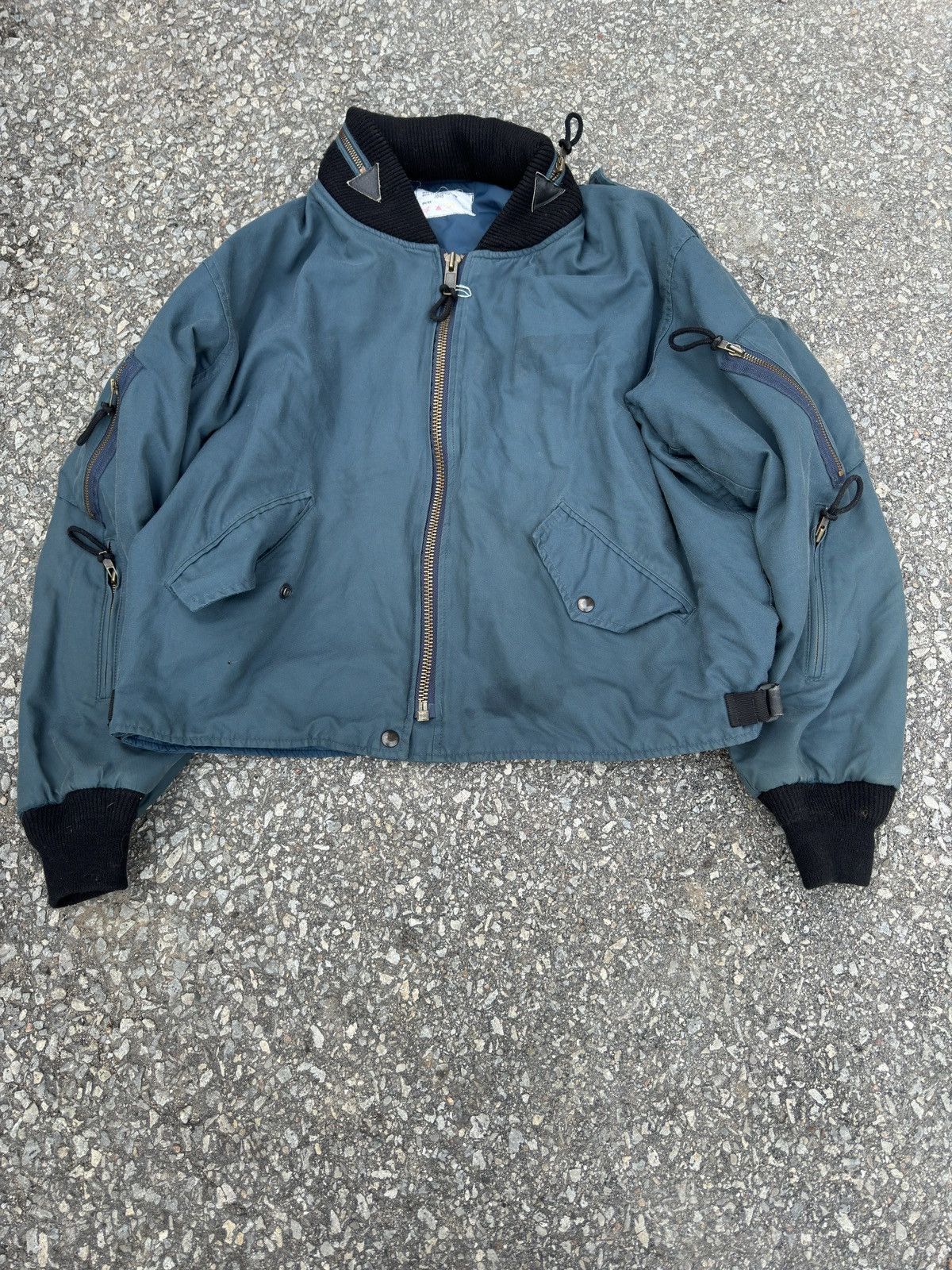 image of Archival Clothing x Military 70S-80S Vintage Military Jacket Cropped Fit in Old Military (Size XL)