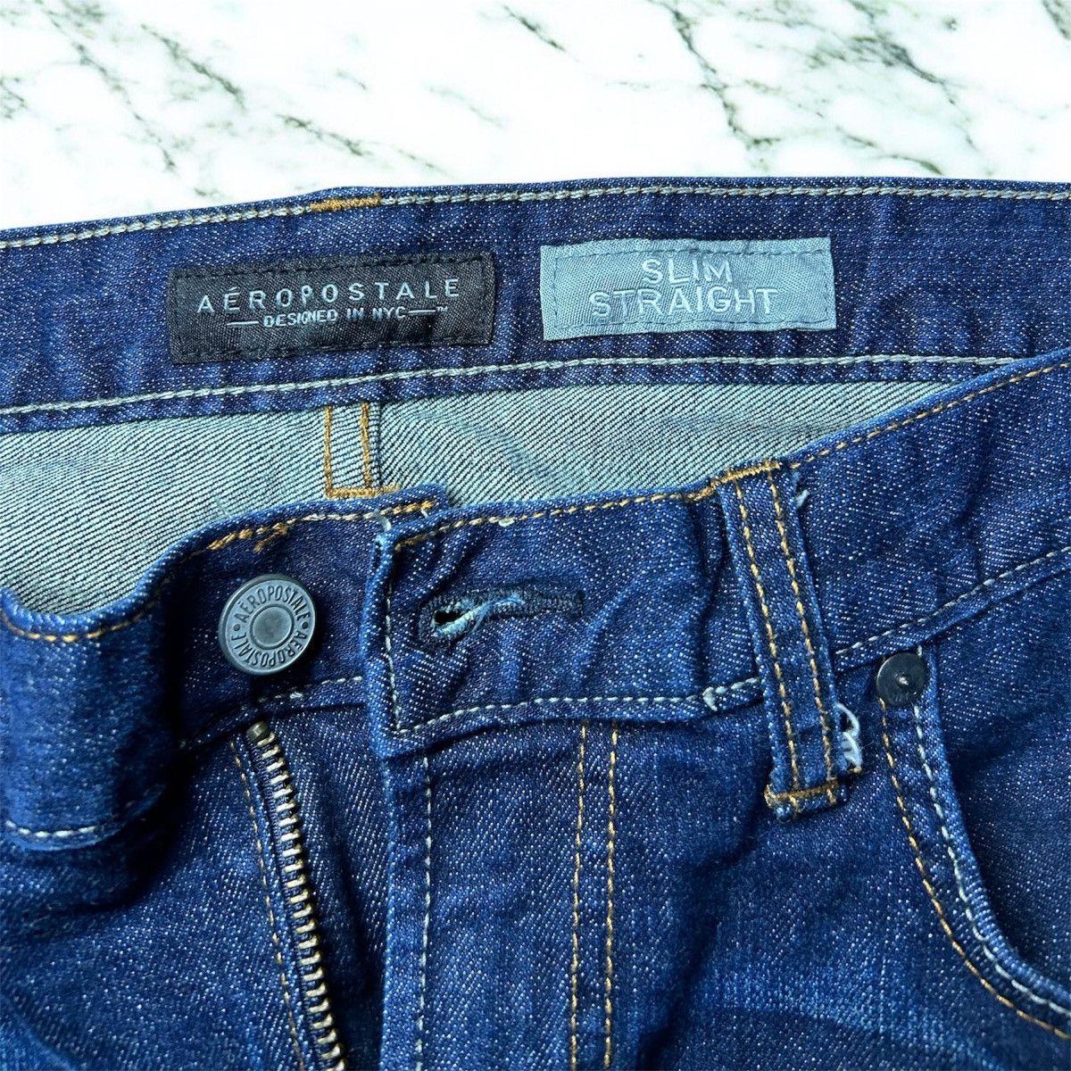 Aeropostale Aéropostale Slim Straight Jeans – 32x30 Size US 32 / EU 48 - 5 Thumbnail
