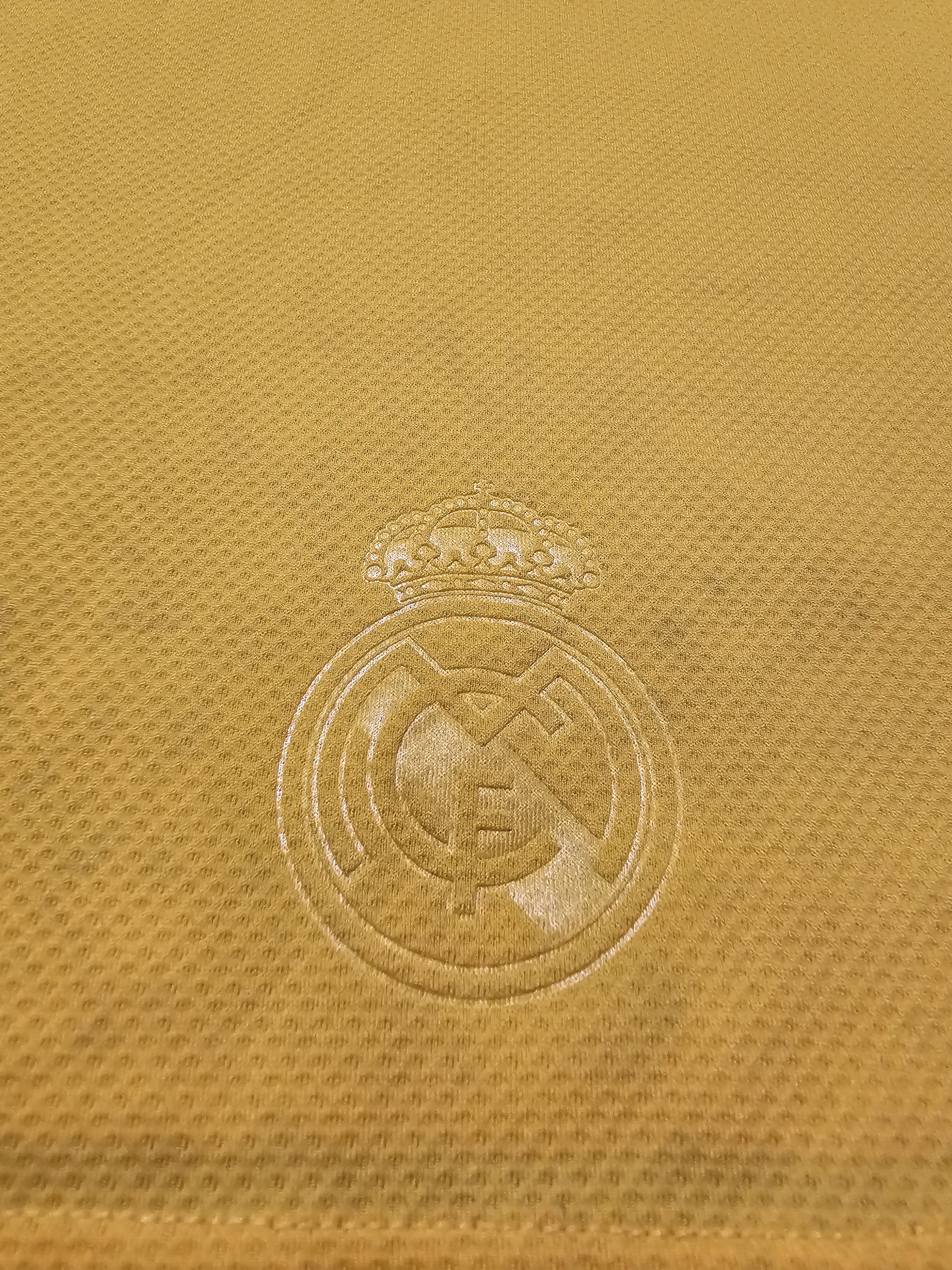 Adidas REAL MADRID 2008 2009 GOALKEEPER FOOTBALL SOCCER JERSEY Size US M / EU 48-50 / 2 - 7 Thumbnail