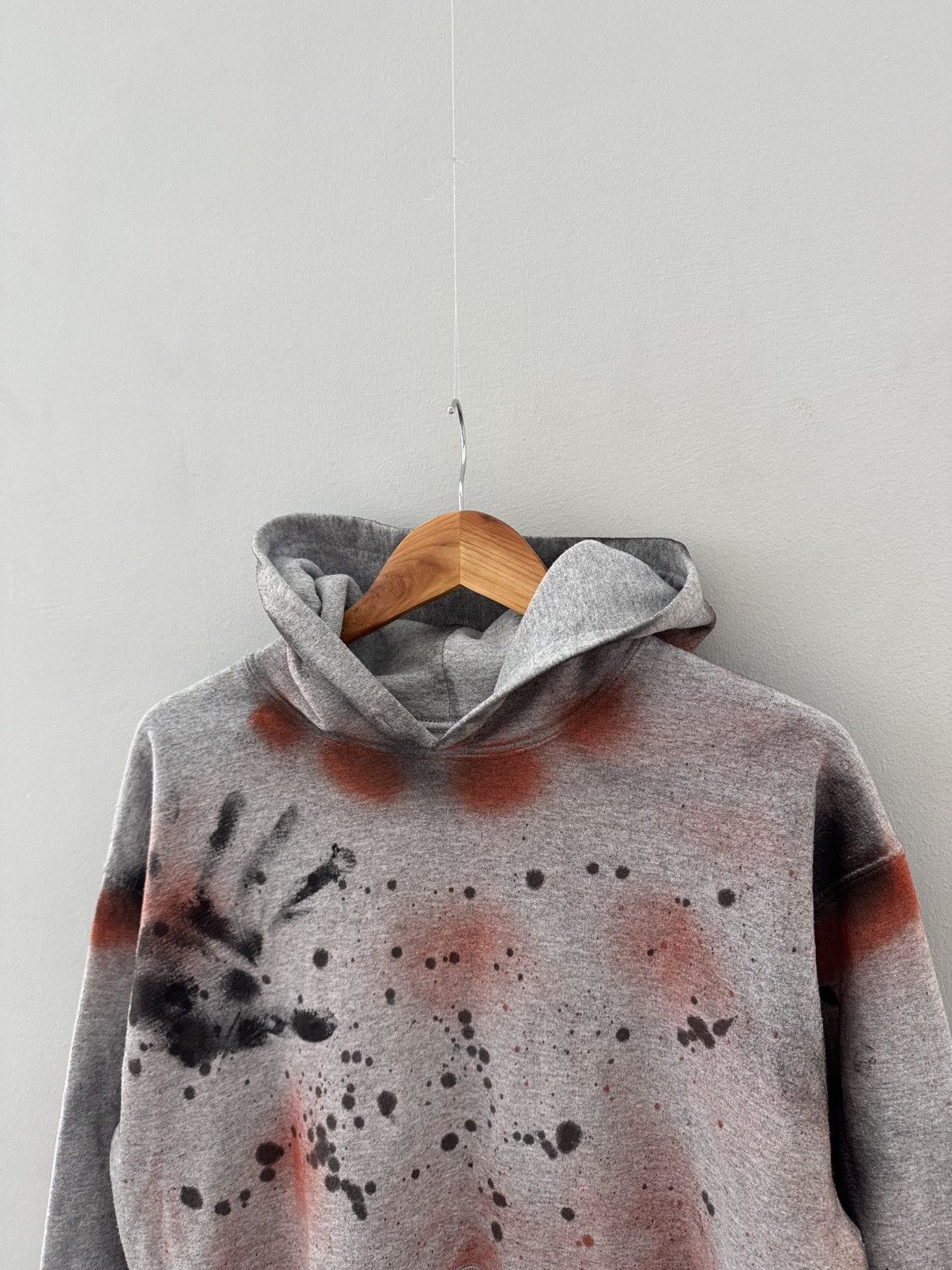 Japanese Brand Vintage avantgarde punk multicolour hoodie hippie Size US S / EU 44-46 / 1 - 2 Thumbnail