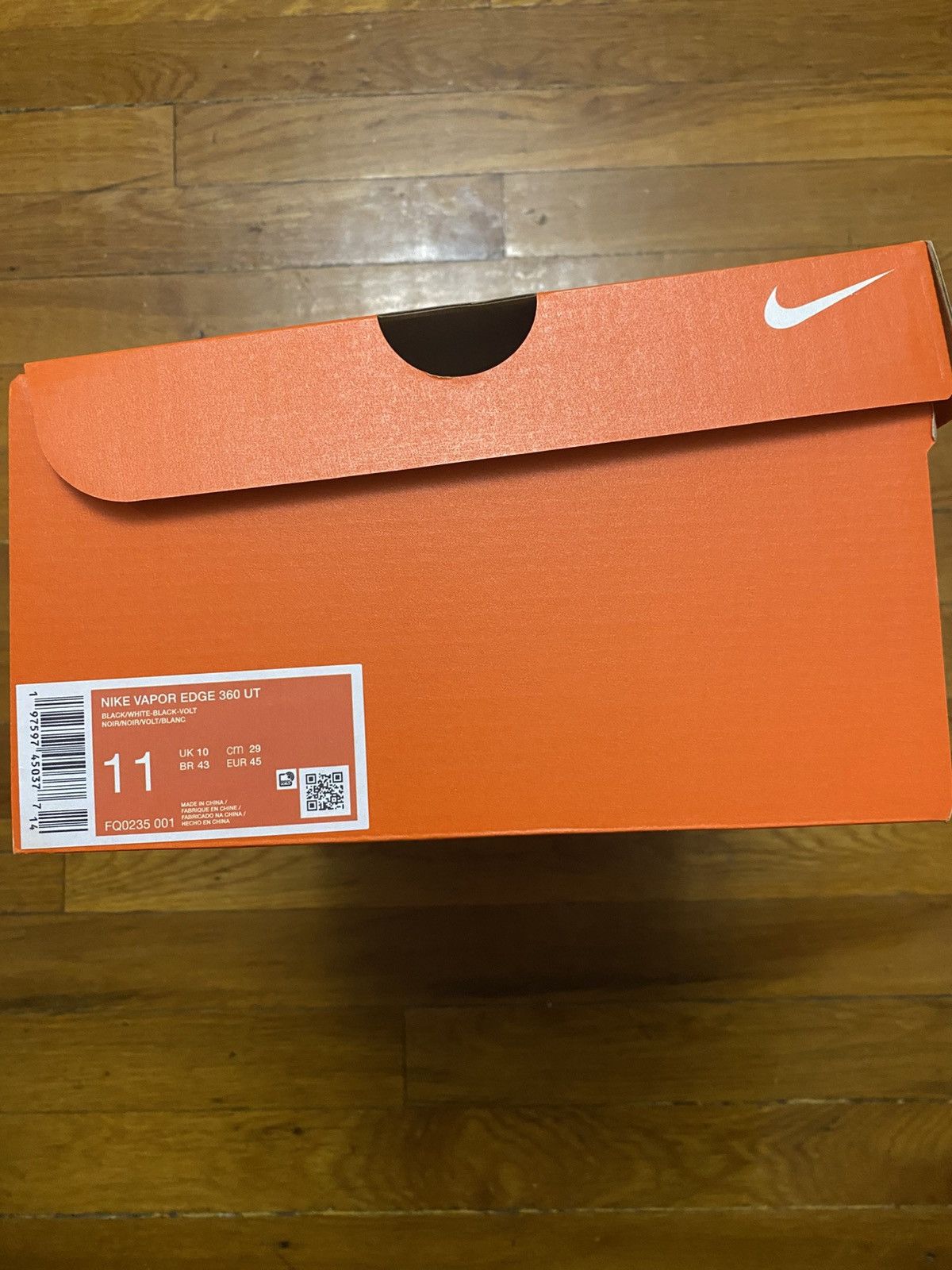 Nike Size 11 - Nike Vapor Edge 360 Untouchable Black Men’s Size US 11 / EU 44 - 10 Thumbnail