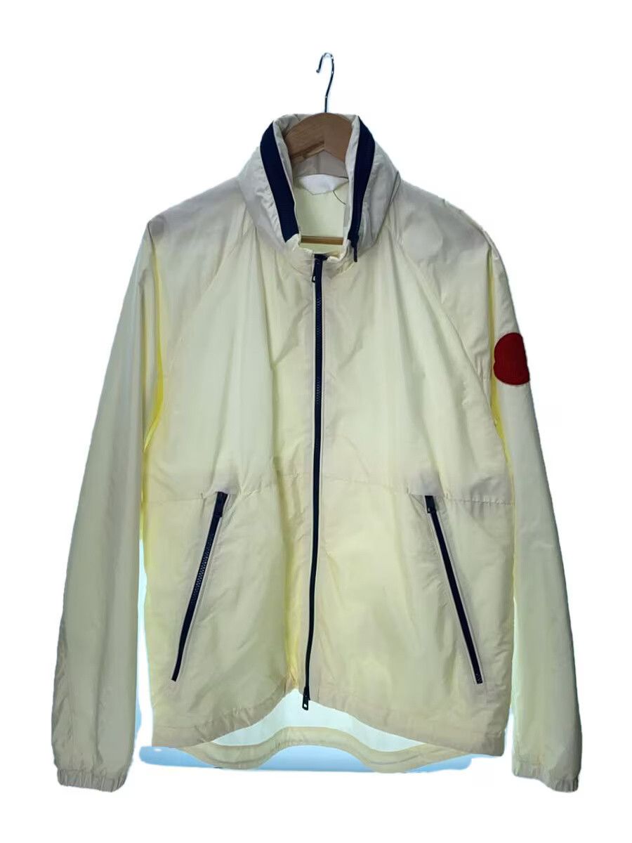 Palm Angels Palm Angels x Moncler Nylon Jacket Ivory Size US L / EU 52-54 / 3 - 1 Thumbnail