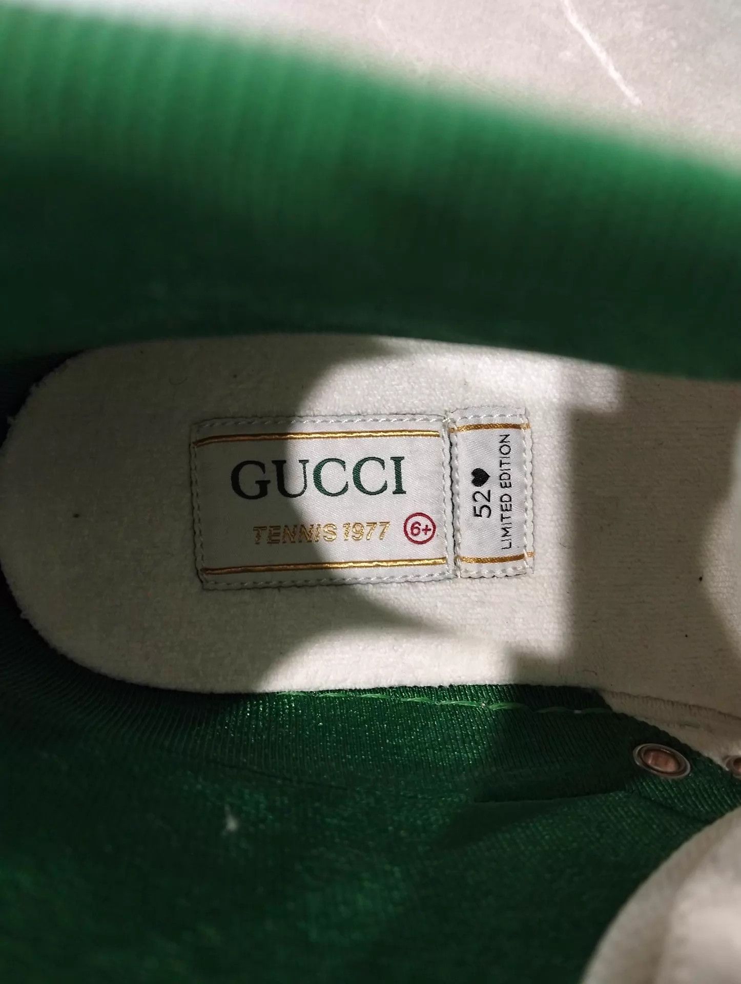 Gucci GUCCI Tennis 1977 High Top Sneaker 40.5 95 New Size US 7.5 / EU 40-41 - 8 Thumbnail