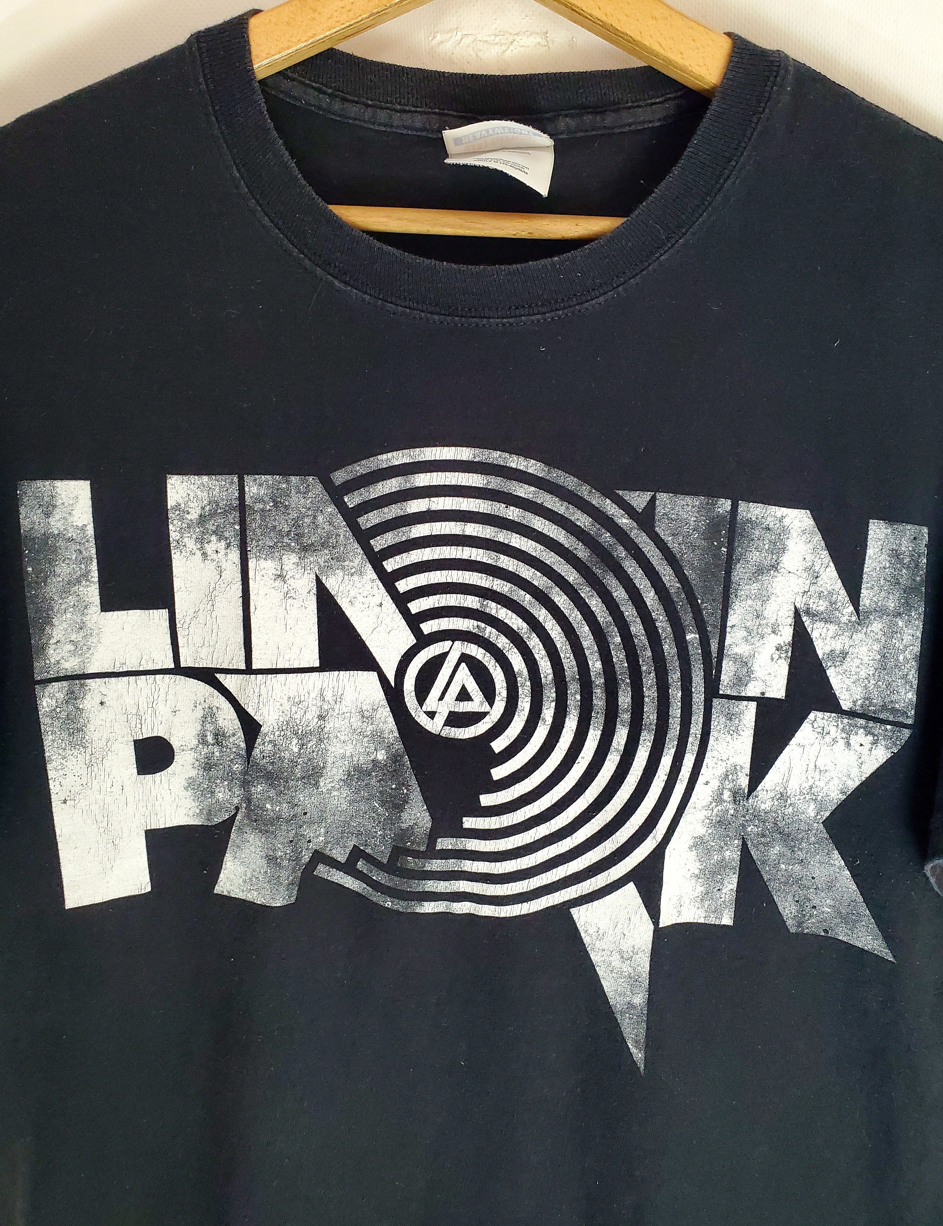Band Tees × Vintage VINTAGE LINKIN PARK PROMO HANES T SHIRT size M Size US M / EU 48-50 / 2 - 2 Thumbnail