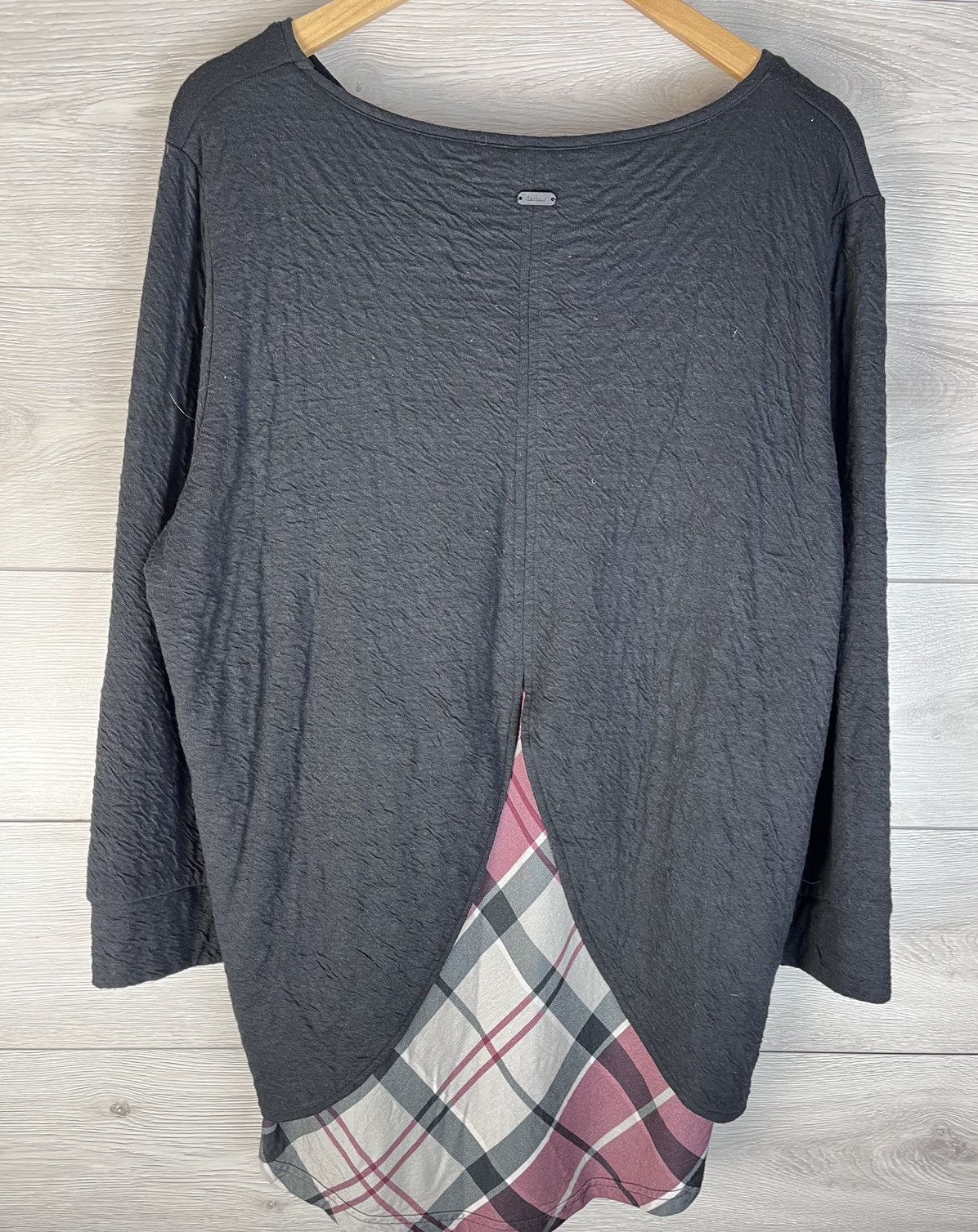 Barbour Women vintage sweater Barbour Winter Tartan size 18 Size XXL / US 16-18 / IT 52-54 - 20 Thumbnail
