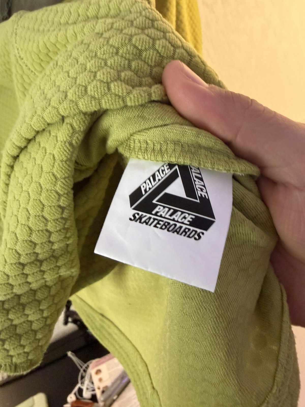 Palace Acid green Run it half zip thermal track jacket Size US XL / EU 56 / 4 - 5 Thumbnail