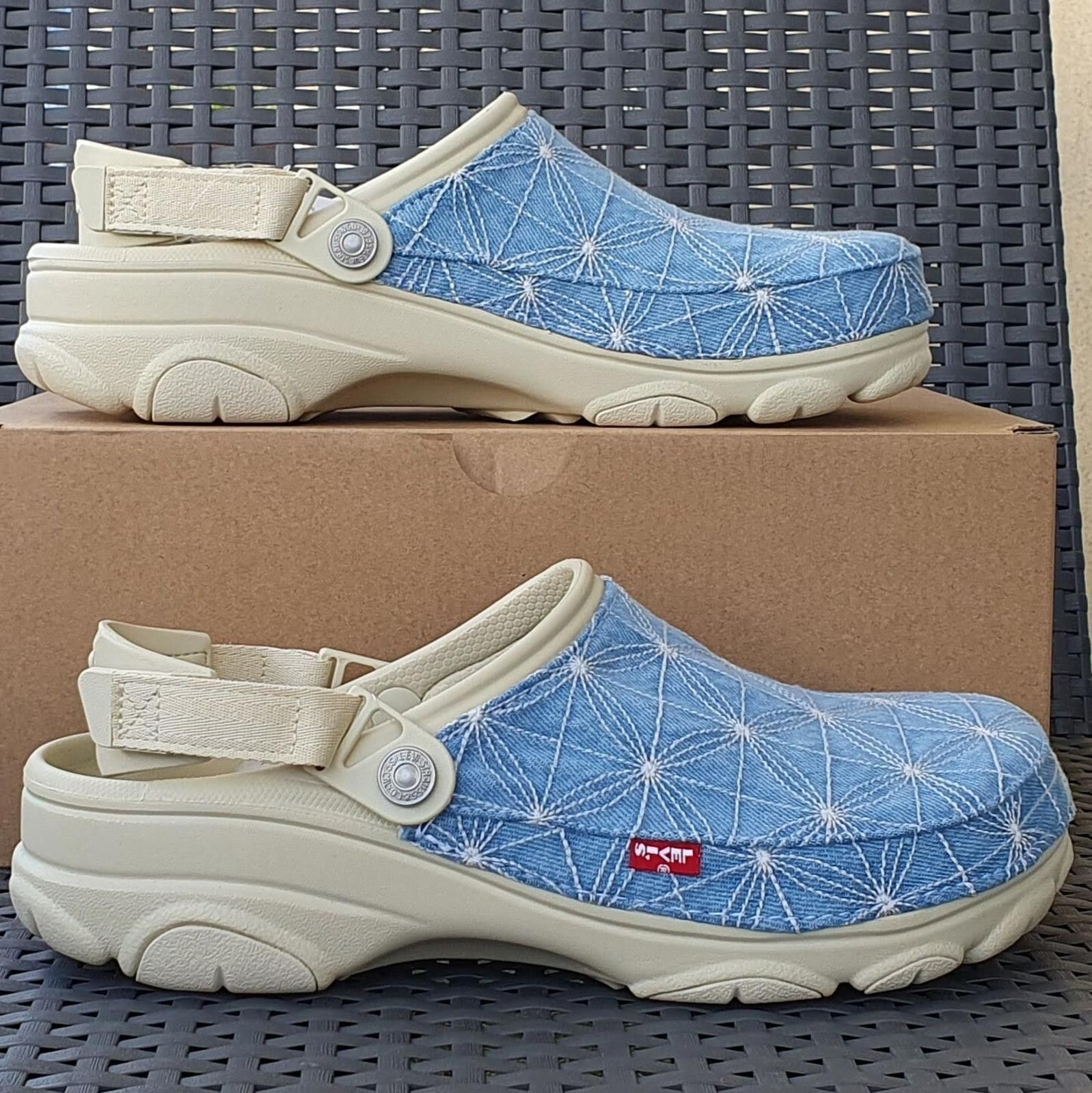 Crocs Crocs Classic All-Terrain Clog Levis Sashiko SZ 11M Size US 11 / EU 44 - 1 Thumbnail