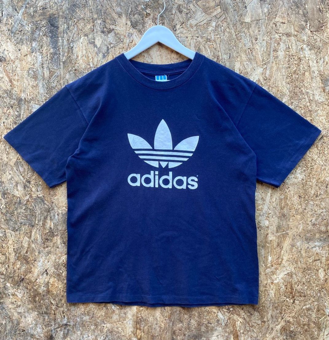 Vintage 90s Adidas Big Logo Tshirt