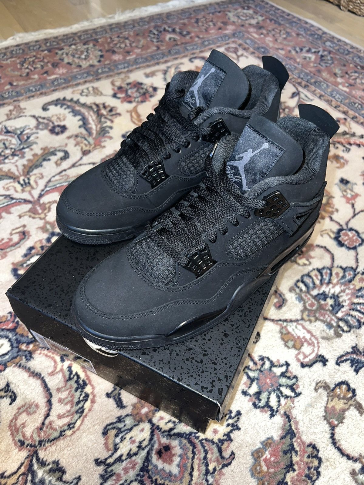 Jordan Brand Jordan 4 black cat 2025 Size US 9 / EU 42 - 11 Thumbnail