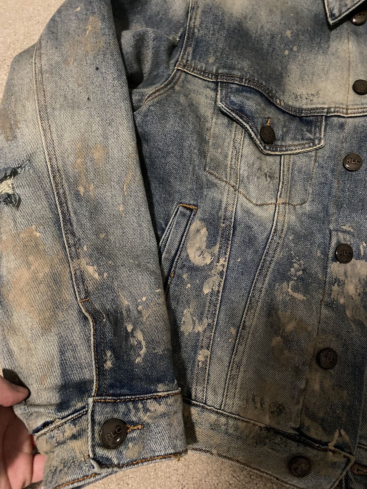 Richie Le Collection Richie Le Collection Vintage Denim Jacket Size US S / EU 44-46 / 1 - 7 Thumbnail