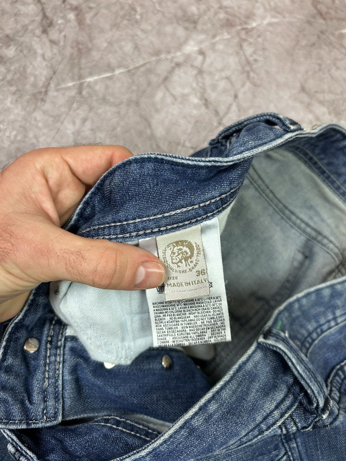 Diesel Diesel Vintage Baggy Jeans Y2k Style Size 36 Size US 36 / EU 52 - 9 Thumbnail