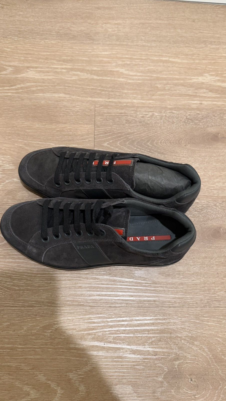Prada Prada Men’s suede sneakers Size US 9 / EU 42 - 8 Thumbnail
