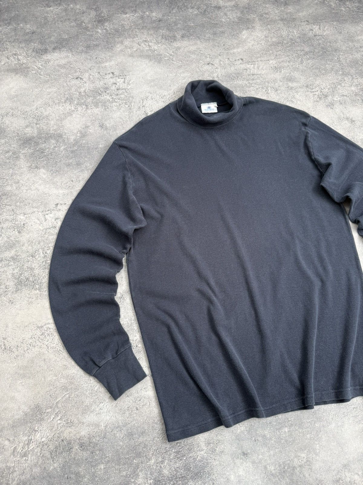 Sunspel Sunspel Vintage Turtleneck Long Sleeve Tee Made In England Size US L / EU 52-54 / 3 - 6 Thumbnail