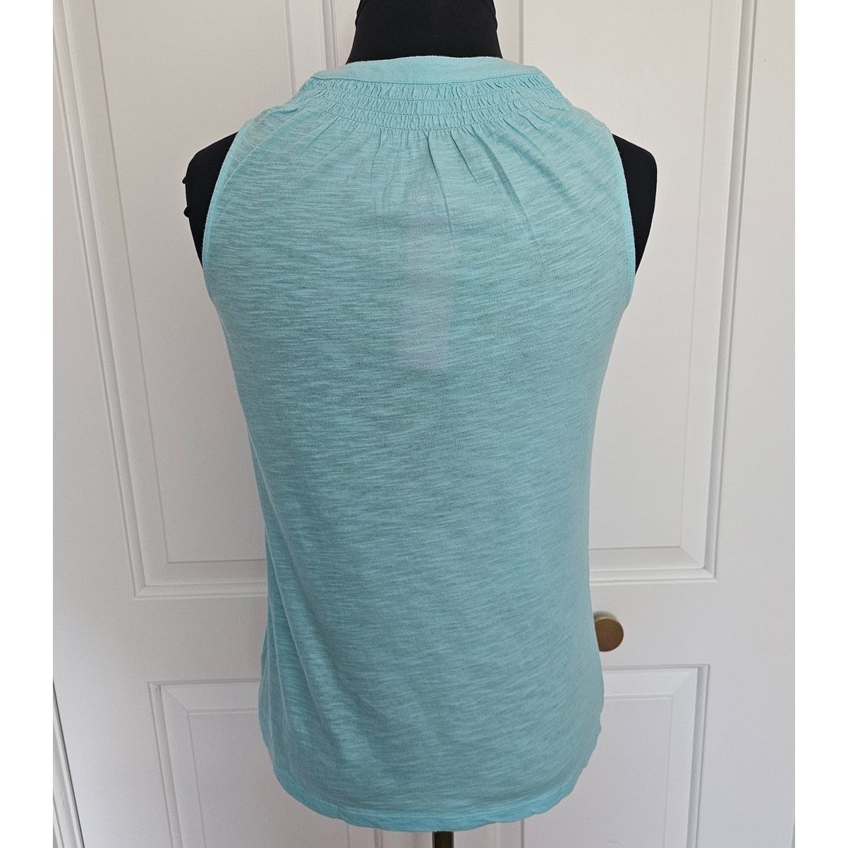 Lilly Pulitzer Lilly Pulitzer 100% Cotton Essie Top Blue Ibiza Tank XXS Size M / US 6-8 / IT 42-44 - 5 Thumbnail