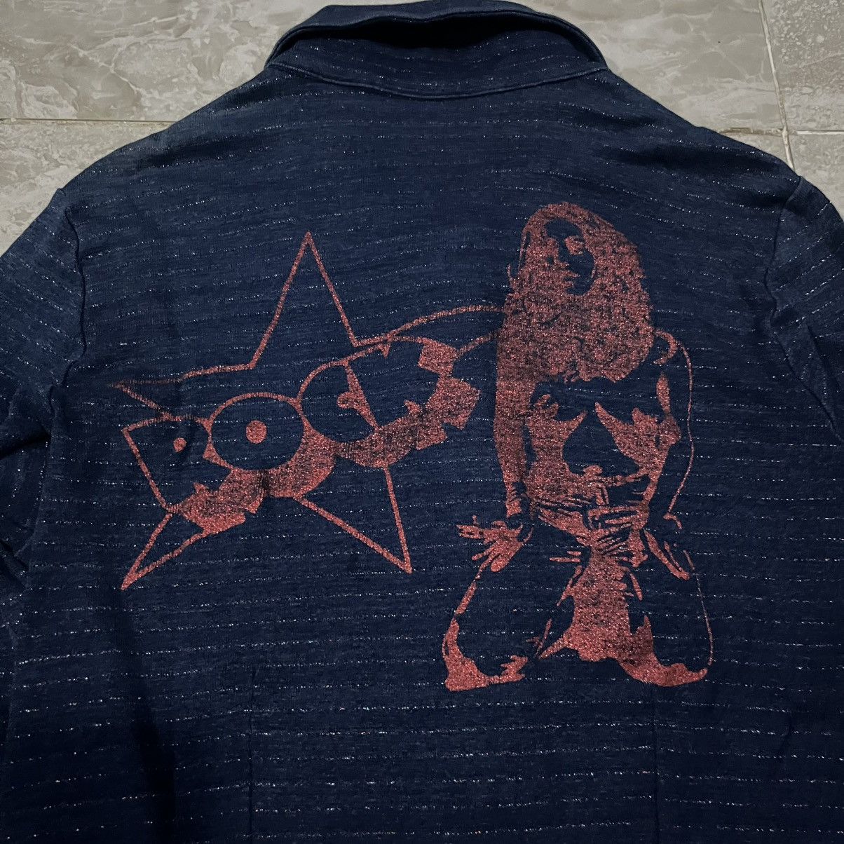 Hysteric Glamour (LAST DROP) Vintage 00 Hysteric Glamour Rock Glitter Shirt Size US XS / EU 42 / 0 - 3 Thumbnail