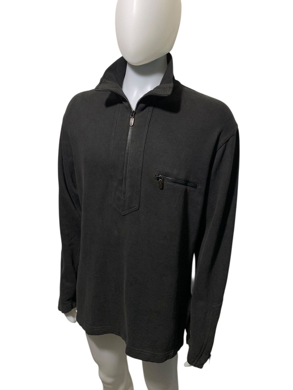 Gucci Rare 1990s Gucci Tom Ford era multi zip faded sweatshirt Size US M / EU 48-50 / 2 - 3 Thumbnail