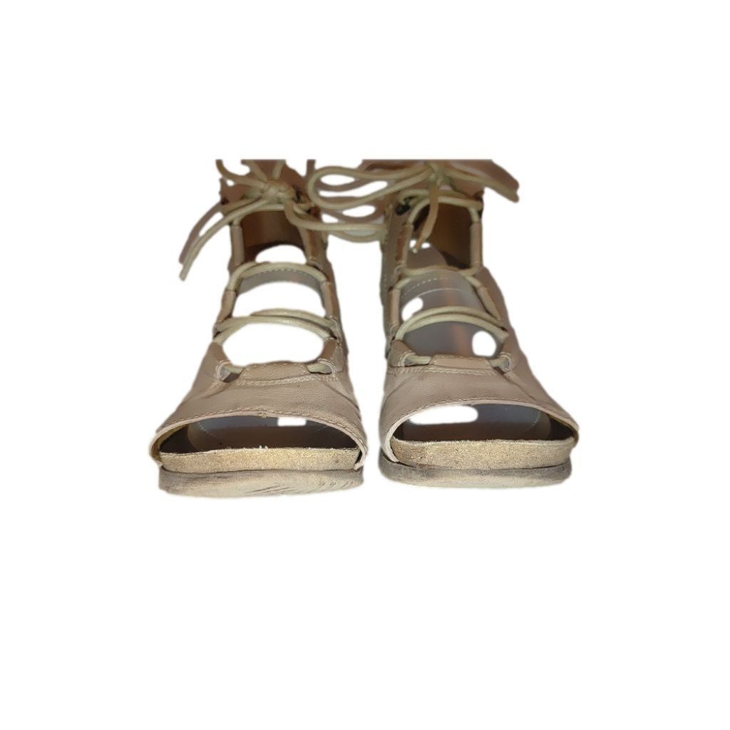 The Unbranded Brand Miz Mooz Satine Leather Lace Up Sandals Size 39 Size US 8.5 / IT 38.5 - 4 Thumbnail