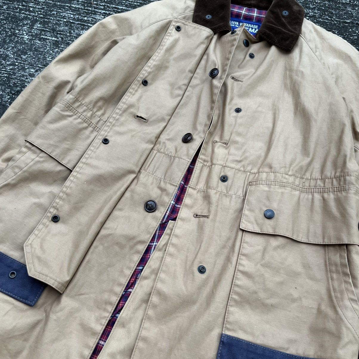 Junya Watanabe Junya Watanabe MAN SS2012 Waxed Utility Field Coat Jacket Size US XS / EU 42 / 0 - 7 Thumbnail