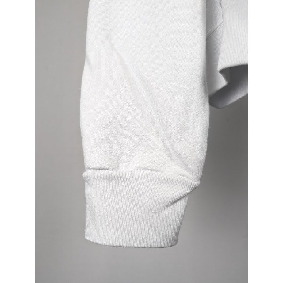 Amiri o1rshd1 MA Bar Embroidery Hoodie in White Size US S / EU 44-46 / 1 - 7 Thumbnail