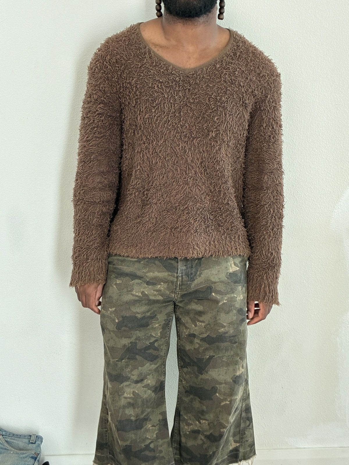 Number (N)ine AW03 “Touch Me Im Sick” Alpaca Knit Sweater Size US M / EU 48-50 / 2 - 2 Thumbnail