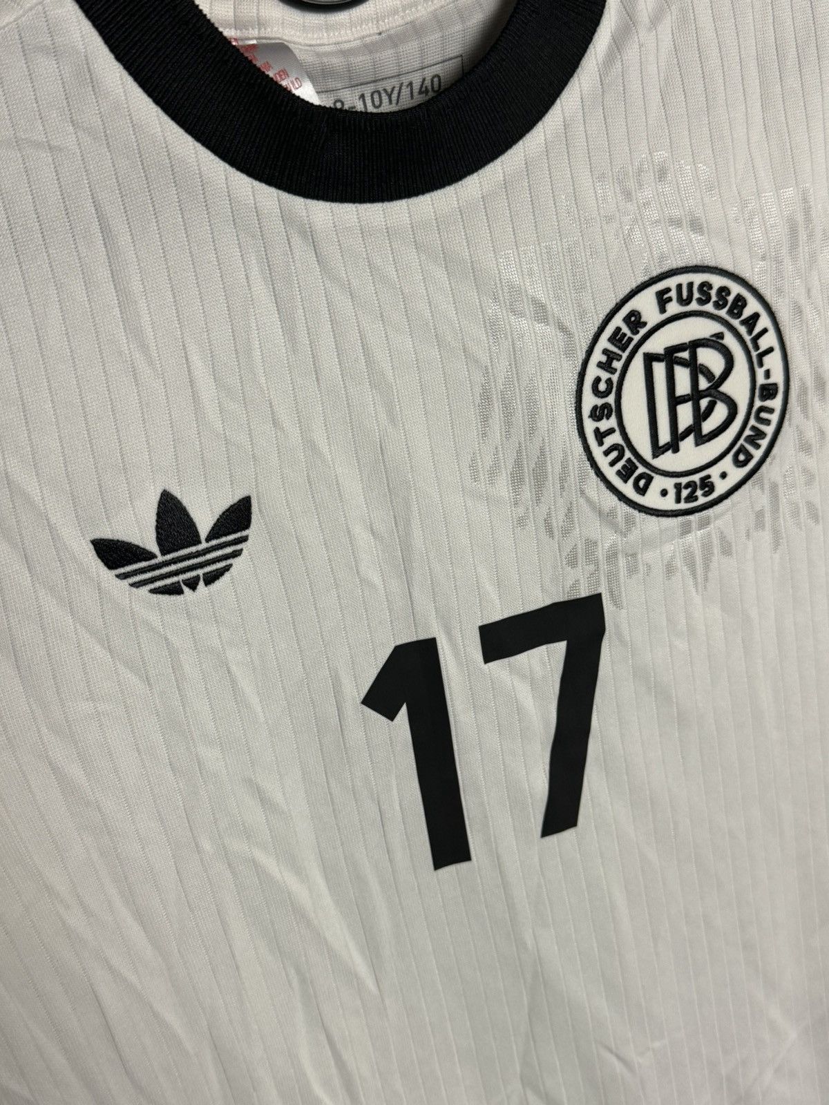 Adidas KIDS New Germany Anniversary 125 Wirtz Football Jersey Size US XS / EU 42 / 0 - 4 Thumbnail