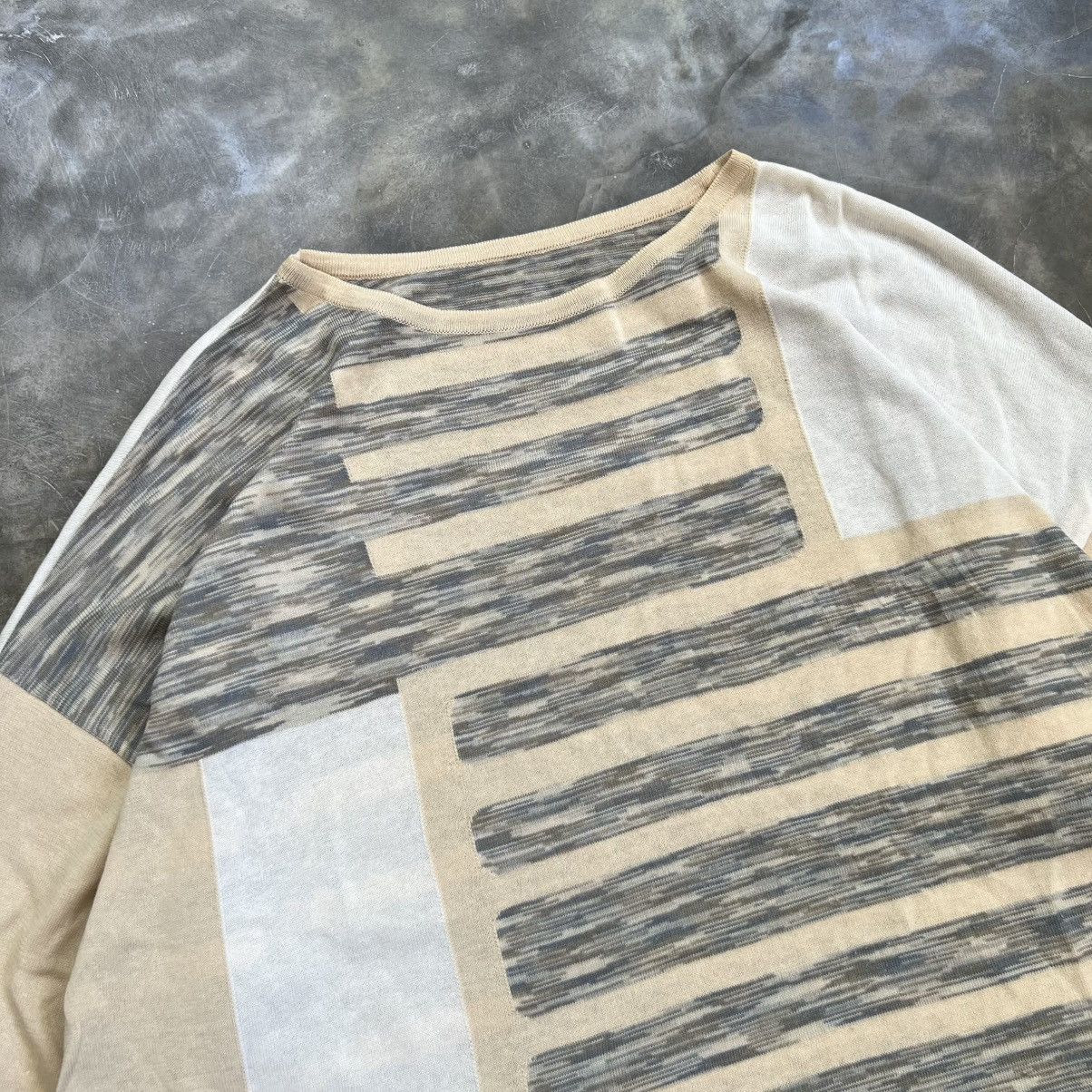 Issey Miyake Heart Haat by Issey Miyake Knit Long Sleeeve shirt Size ONE SIZE - 2 Thumbnail