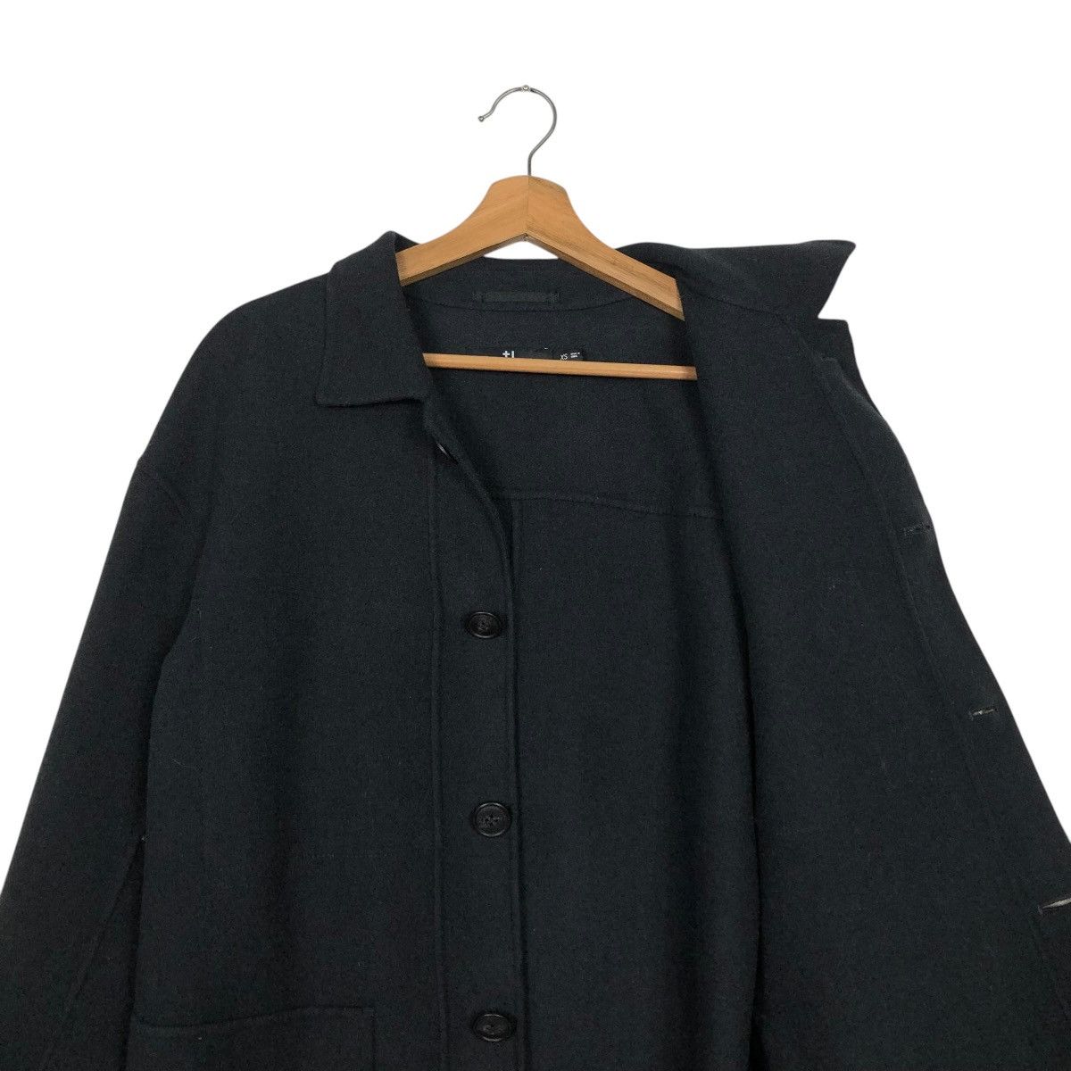 Jil Sander 🔥VINTAGE CHORE JACKET RICH BLACK J+ JILL SANDER UNIQLO Size US XS / EU 42 / 0 - 14 Thumbnail
