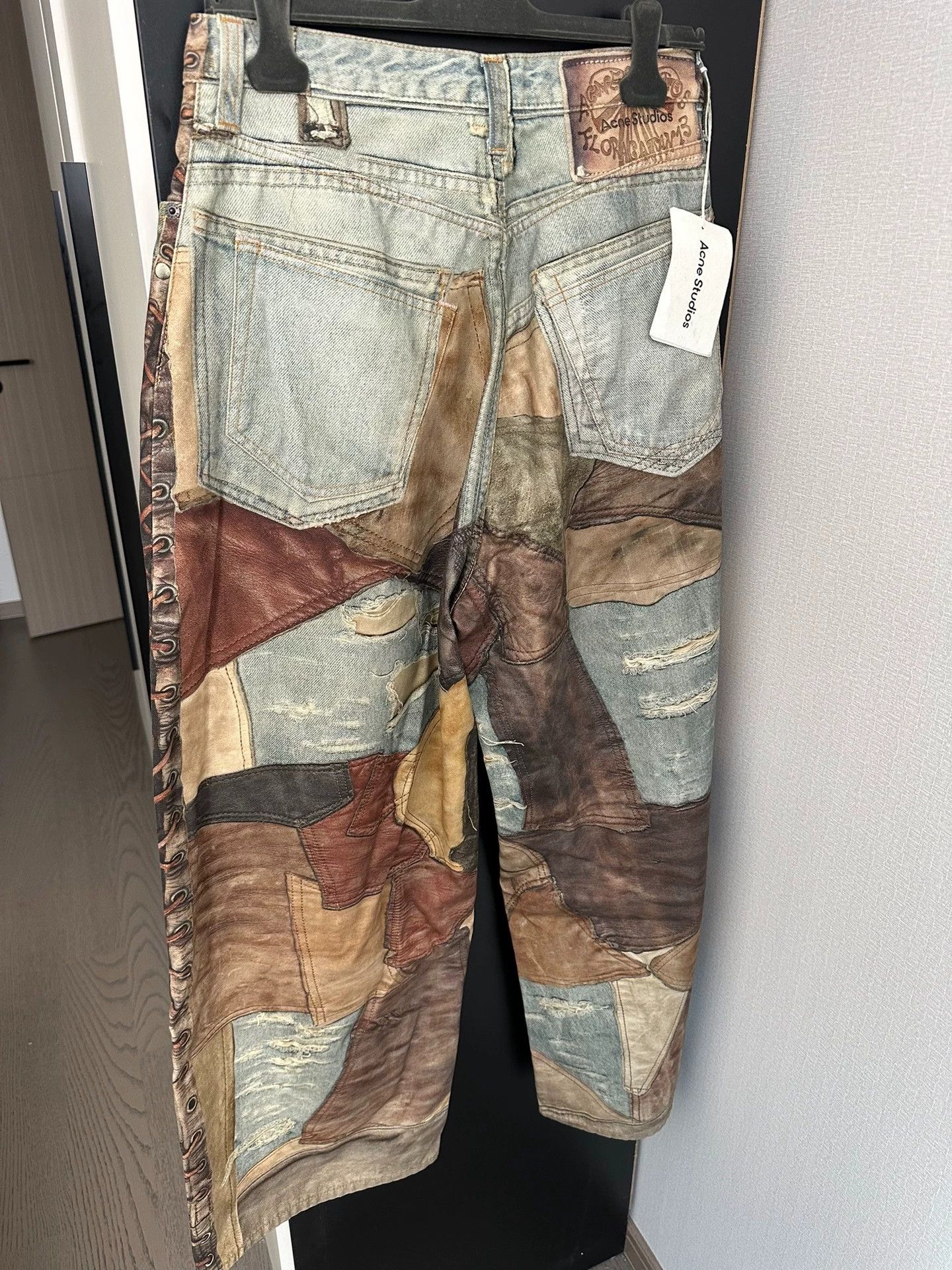Acne Studios Acne Studios 3D Print Jeans 46 Size US 30 / EU 46 - 3 Thumbnail