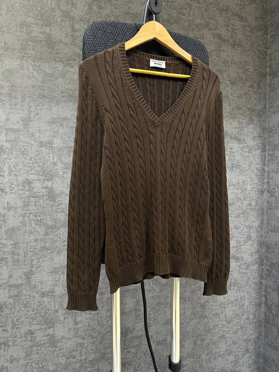 Gran Sasso × Vintage Vintage Gran Sasso Brown Jumper For Women Sweater Size M / US 6-8 / IT 42-44 - 9 Thumbnail