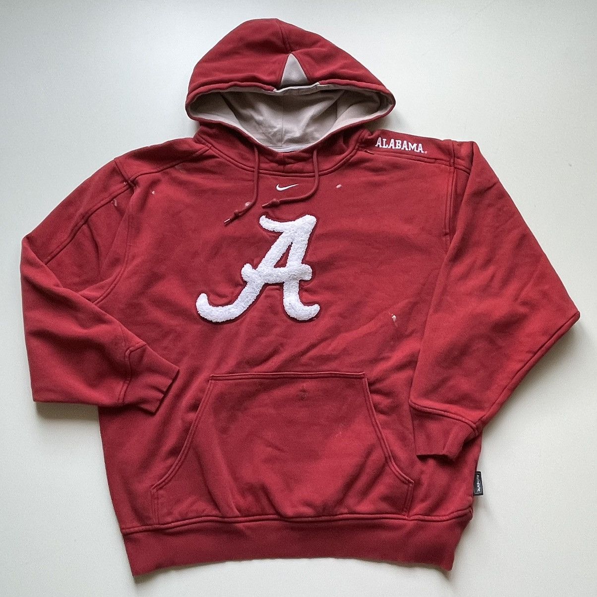 image of NCAA x Nike Vintage 90's Nike Embroidered University Of Alabama Hoodie, Men's (Size Large)