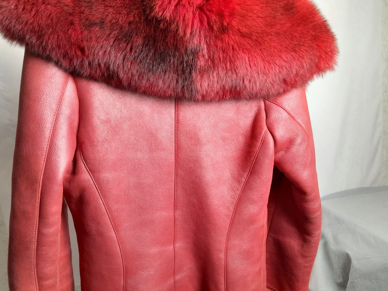 Other Women's Genuine Shearling Sheepskin Aviator Jacket size M Size M / US 6-8 / IT 42-44 - 8 Thumbnail