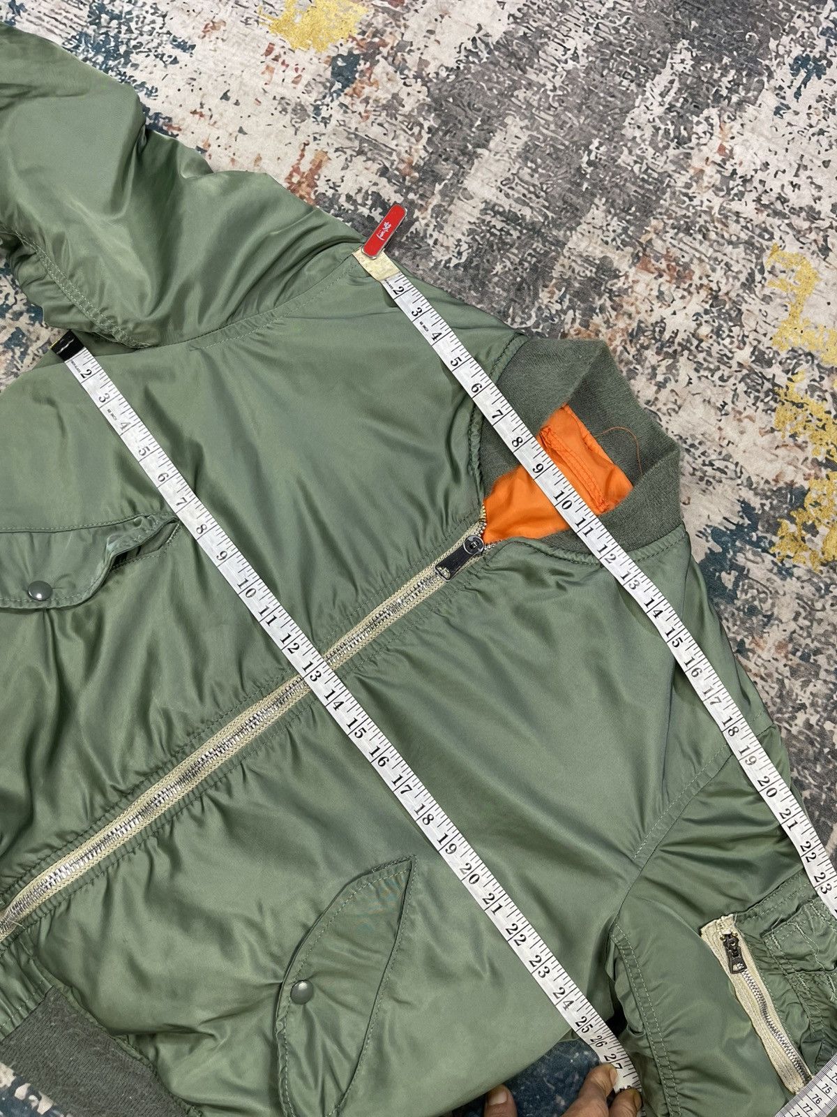 Alpha Industries Vtg Alpha Industries Type MA-1 Flying Bomber Jacket Size US L / EU 52-54 / 3 - 14 Thumbnail