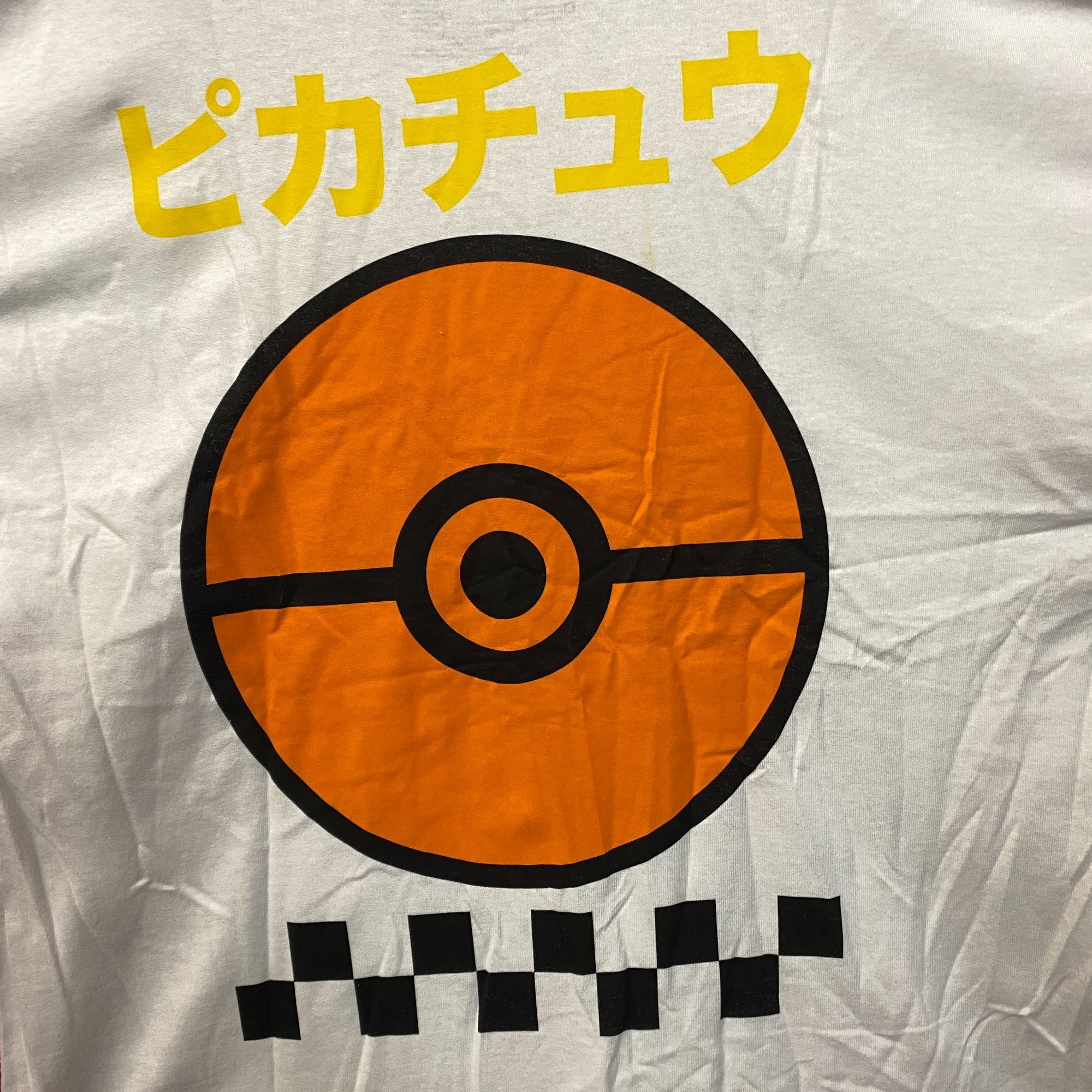 Pokemon Pokemon Pikachu 025 Japanese Lettering T-Shirt XL Size US XL / EU 56 / 4 - 4 Thumbnail