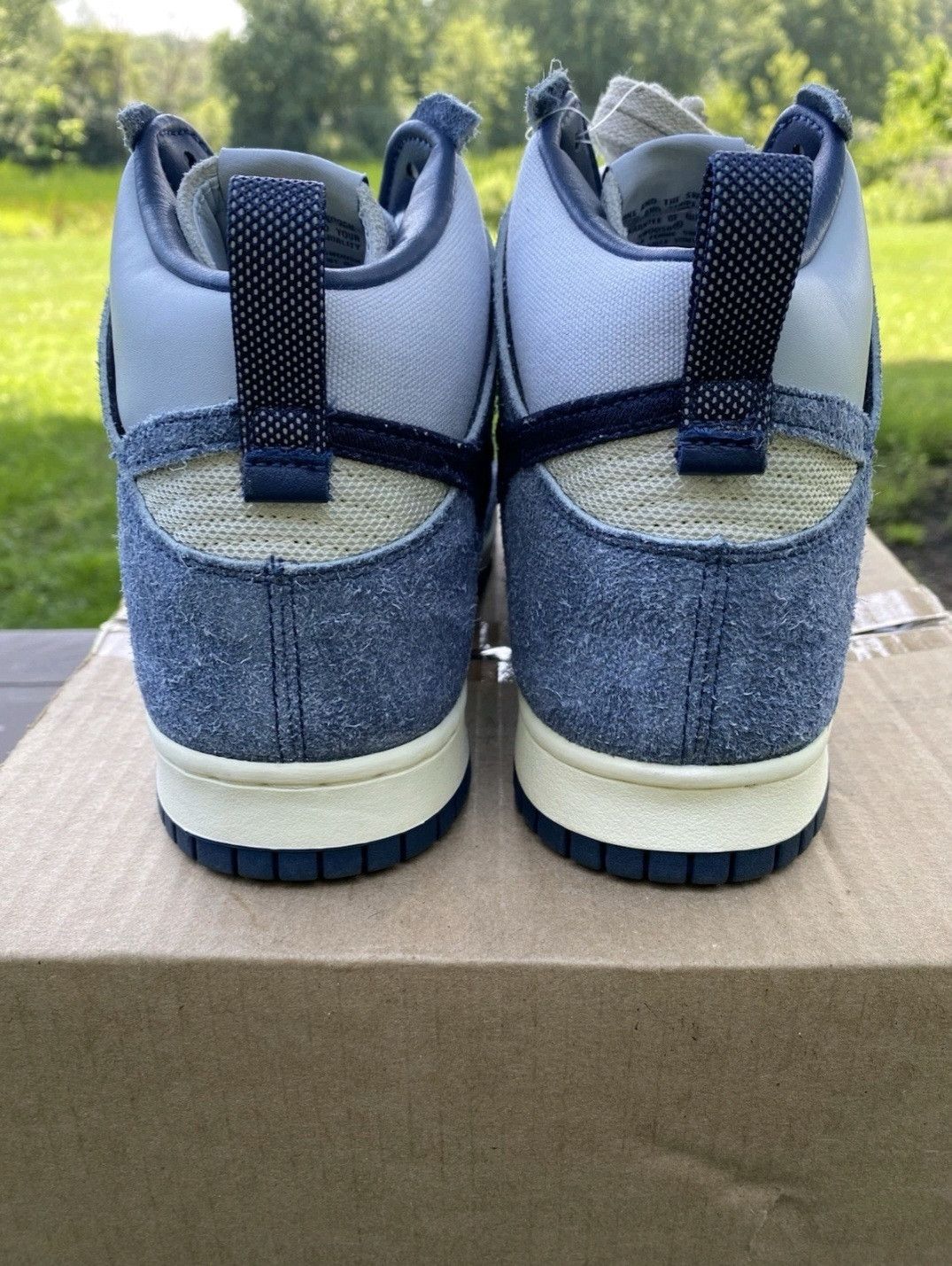 Nike VNDS Nike Notre X Dunk High Midnight Navy Size 10 Men Size US 10 / EU 43 - 5 Thumbnail