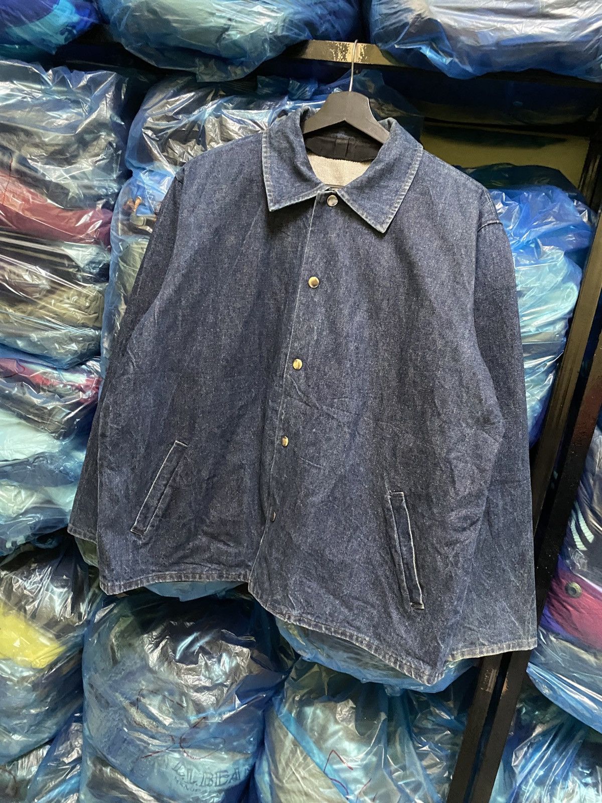 Other VINTAGE DENIM COACH JACKET Size US M / EU 48-50 / 2 - 2 Thumbnail