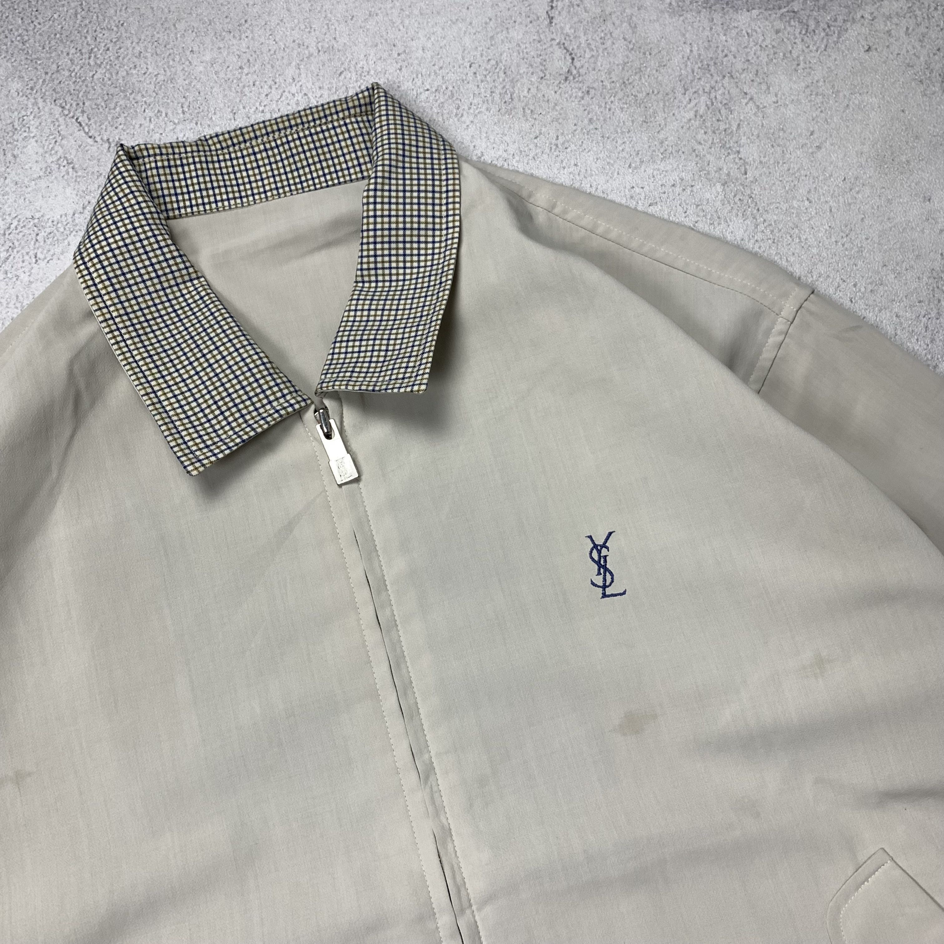 Vintage Vintage Yves Saint Laurent YSL Pour Homme Jacket Size US L / EU 52-54 / 3 - 4 Thumbnail