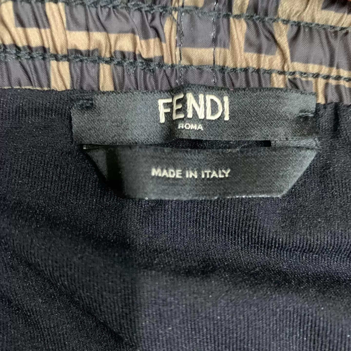 Fendi Fendi Brown FF Monogram Shorts 50 95 New LX1467 Size 36" / US 14 / IT 50 - 4 Thumbnail