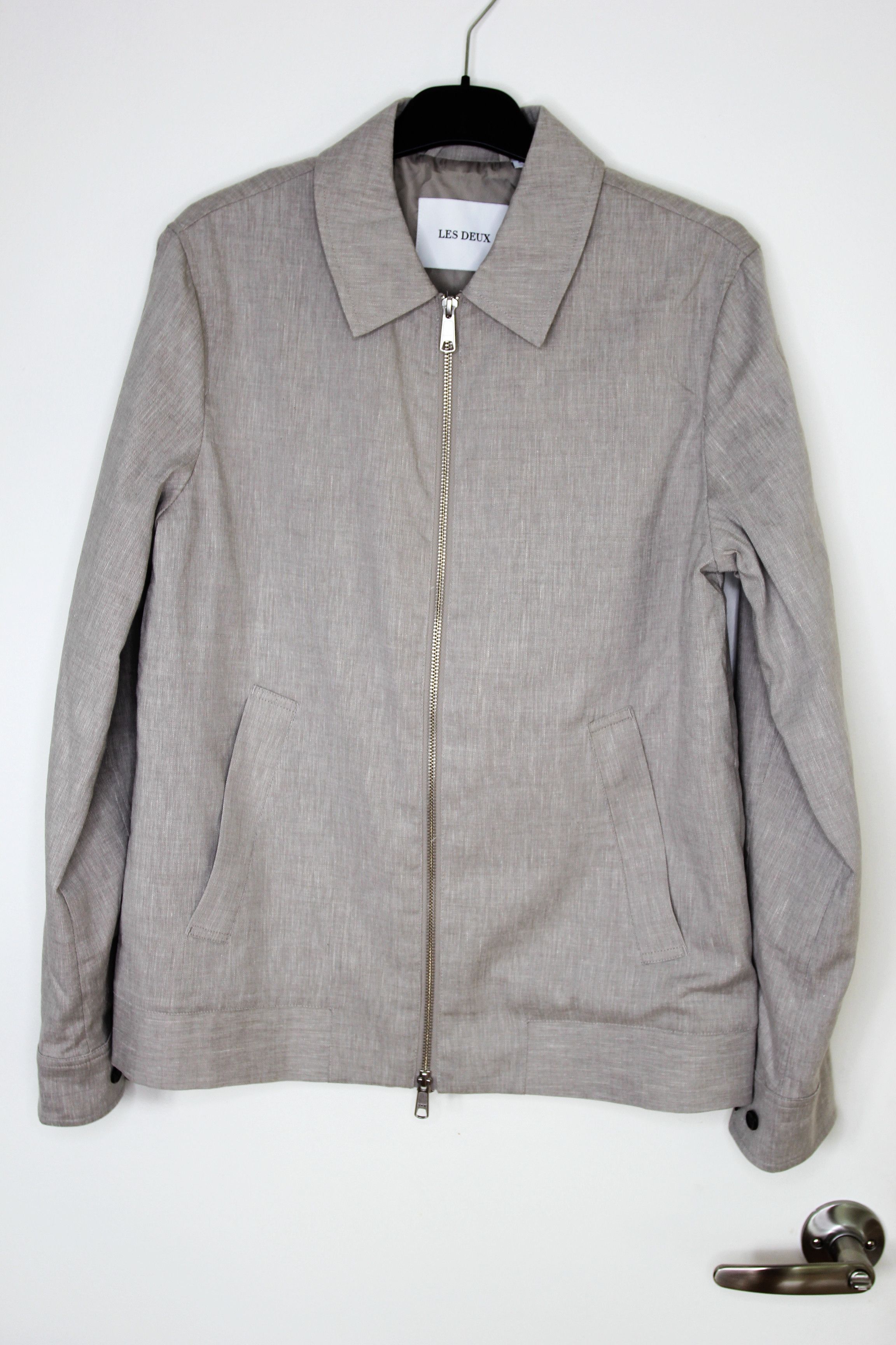 Les Deux BNWT SS25 LES DEUX COMO SLUB COACH BOMBER JACKET S Size US S / EU 44-46 / 1 - 2 Thumbnail