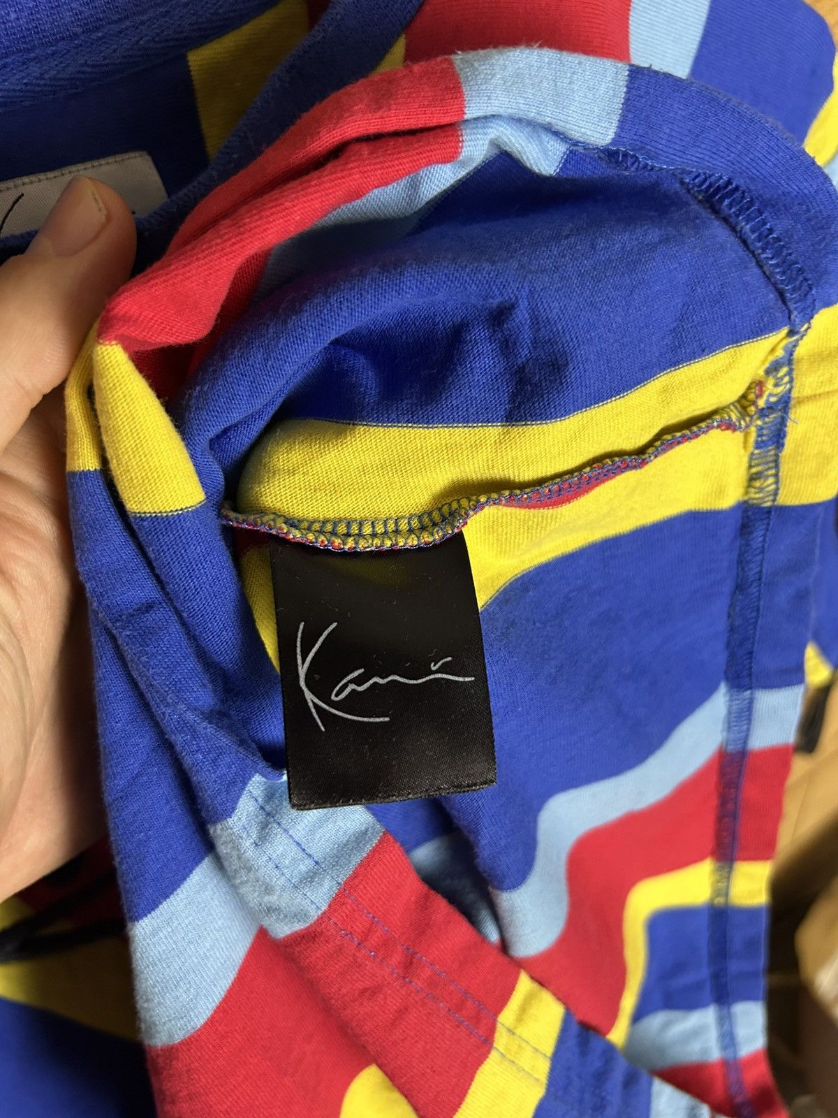 Karl Kani Karl Kani striped t shirt Size US S / EU 44-46 / 1 - 7 Thumbnail