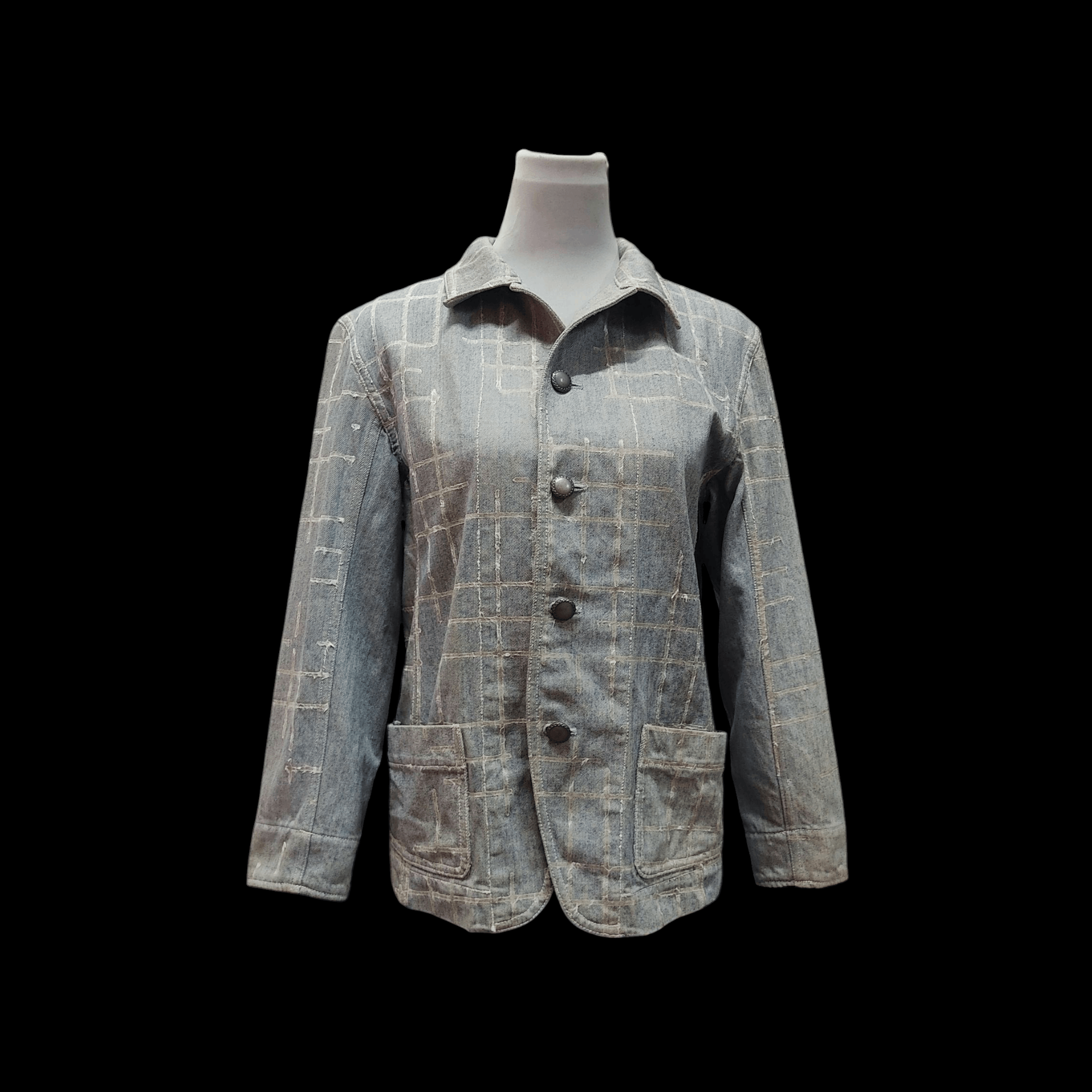 Issey Miyake × Vintage Plantation Issey Miyake Buttons Up Cotton Denim Jacket Size S / US 4 / IT 40 - 1 Thumbnail