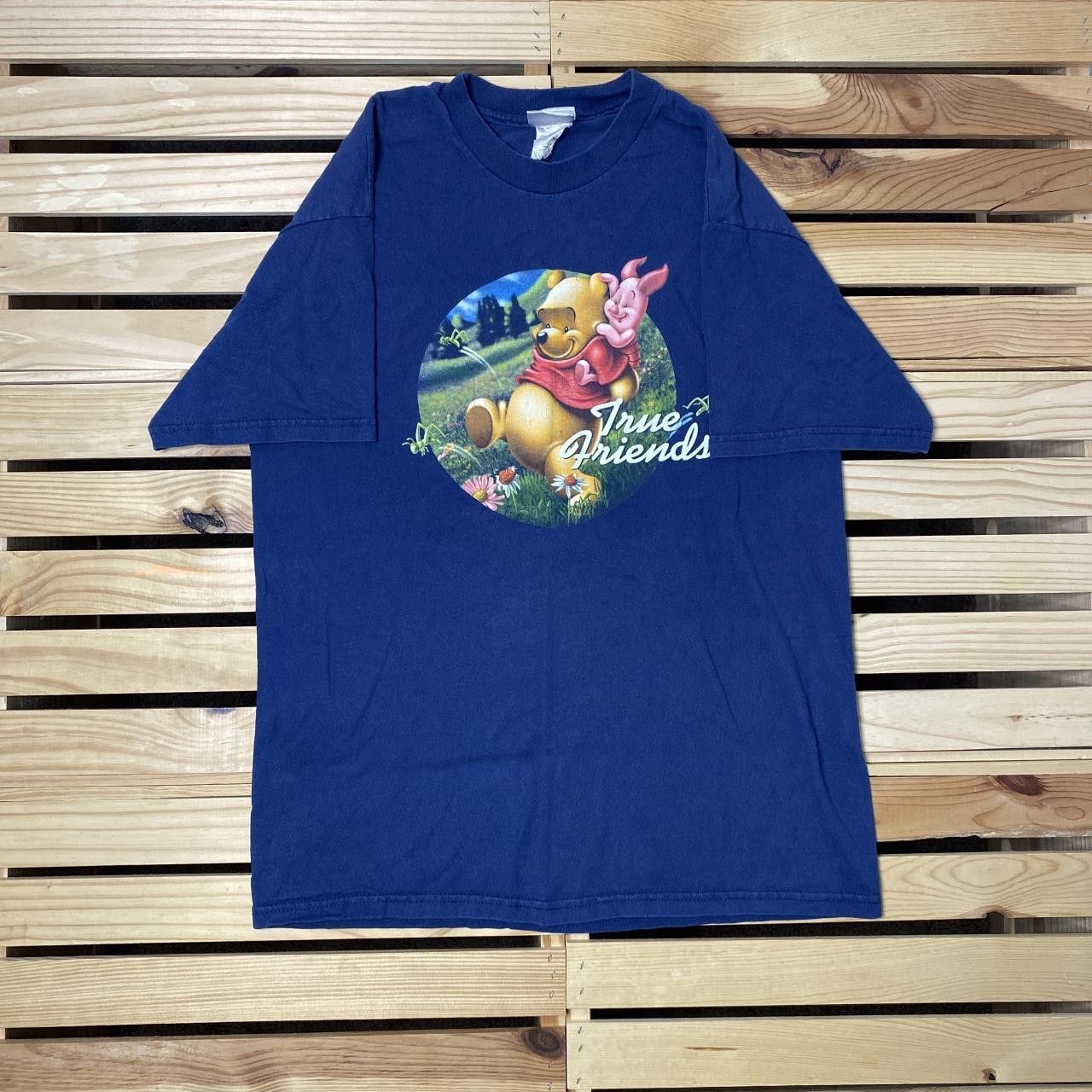Disney Vintage Disney's Winnie the Pooh Navy Blue Tee Size Medium Size US M / EU 48-50 / 2 - 1 Thumbnail