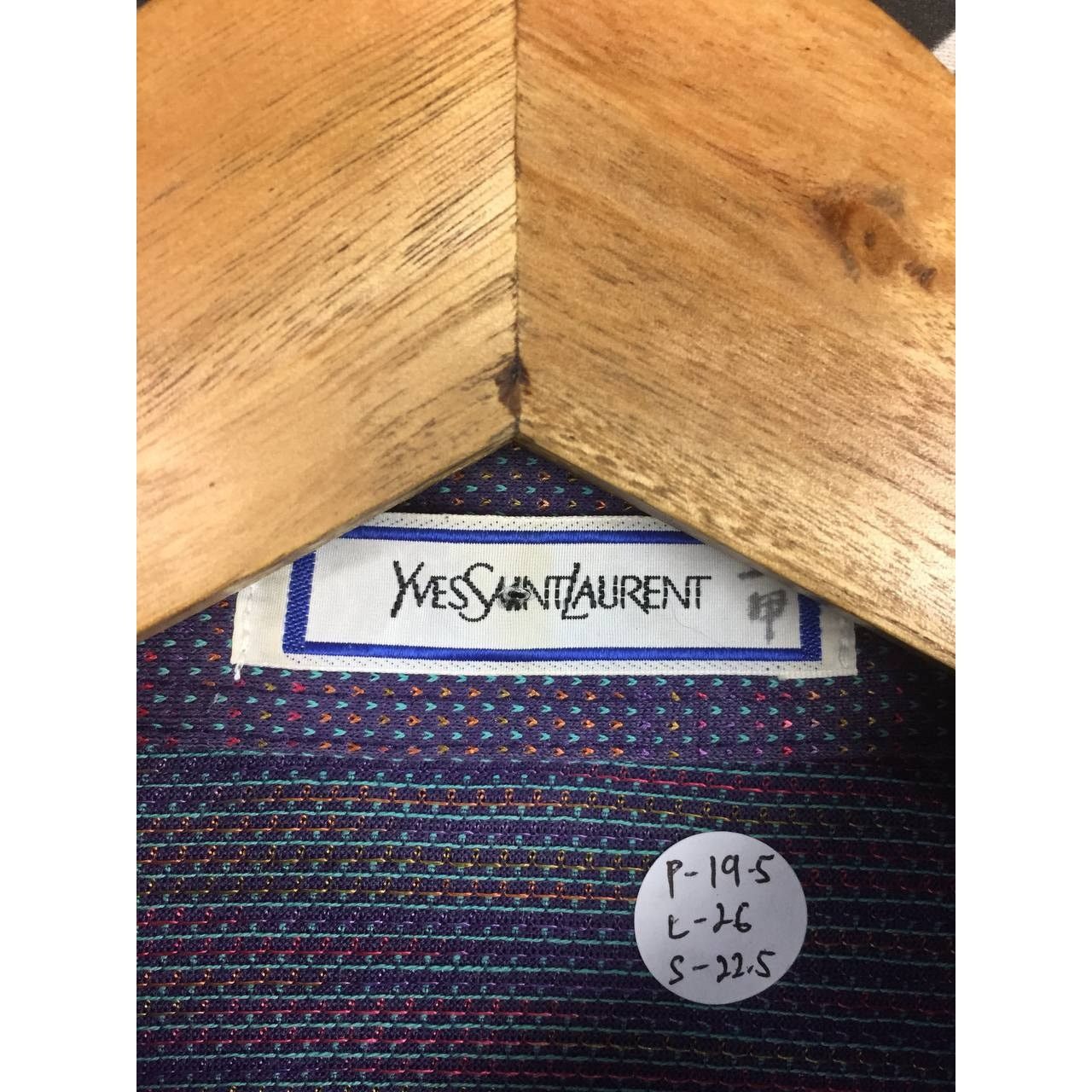 Yves Saint Laurent 90s YSL Yves Saint Laurent Retro Style Longsleeve Polo Tee Size US M / EU 48-50 / 2 - 13 Thumbnail
