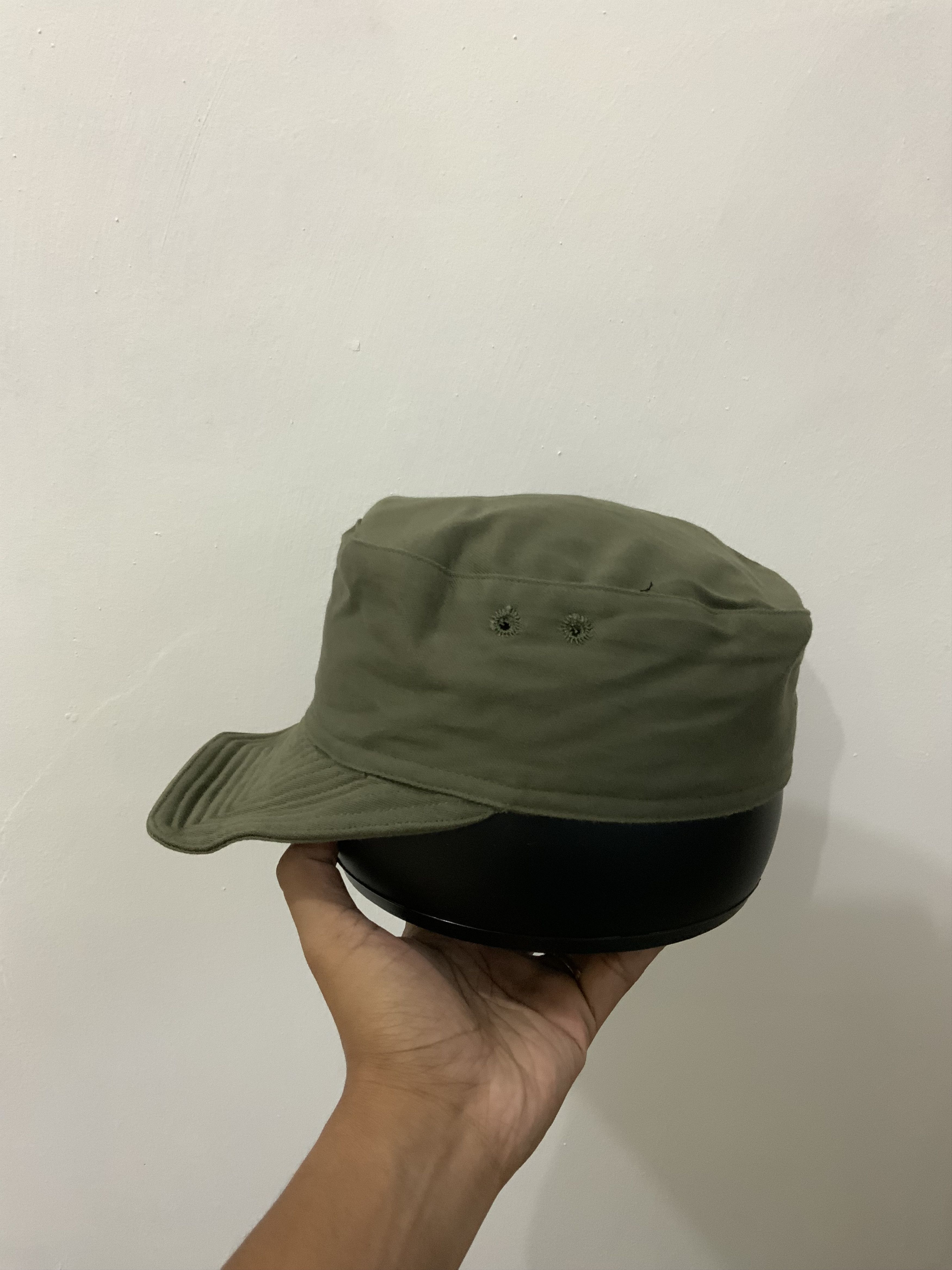 Vintage Vintage Warein Flers 1975 Military Bondage Hat Size ONE SIZE - 2 Thumbnail