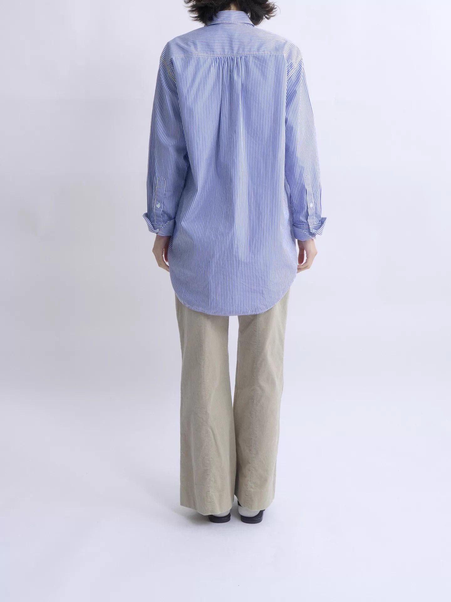 Chloe CHLOE 10s blue white stripe tie shirt Size XXS / US 00 / IT 34 - 3 Thumbnail
