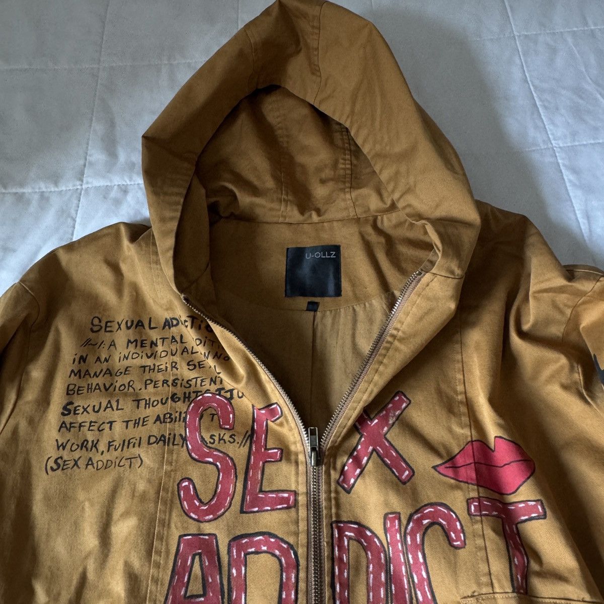 Vintage Vintage Sex Addiction Custom Jacket Size US L / EU 52-54 / 3 - 5 Thumbnail