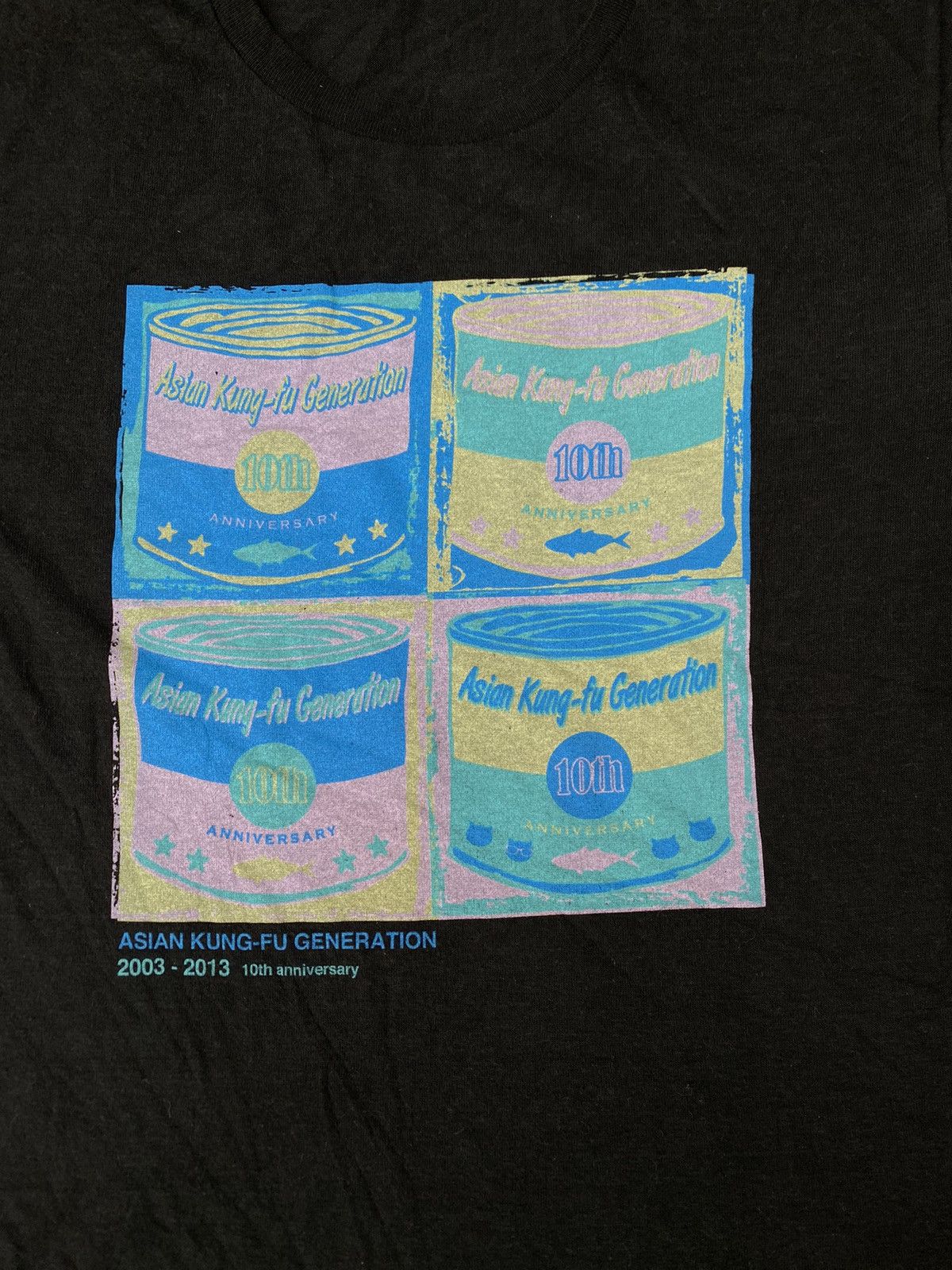 Anime × Band Tees × Vintage Japanese Band Asian Kung-fu Generation Anime Tee Size US M / EU 48-50 / 2 - 2 Thumbnail