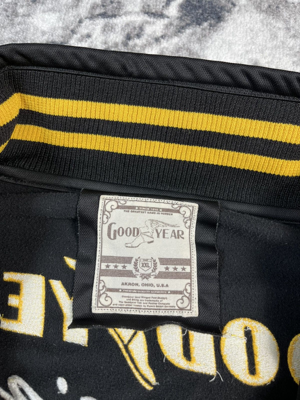 Other Goodyear Racing Jacket Black Yellow Motorsport Y2K Size US XXL / EU 58 / 5 - 9 Thumbnail