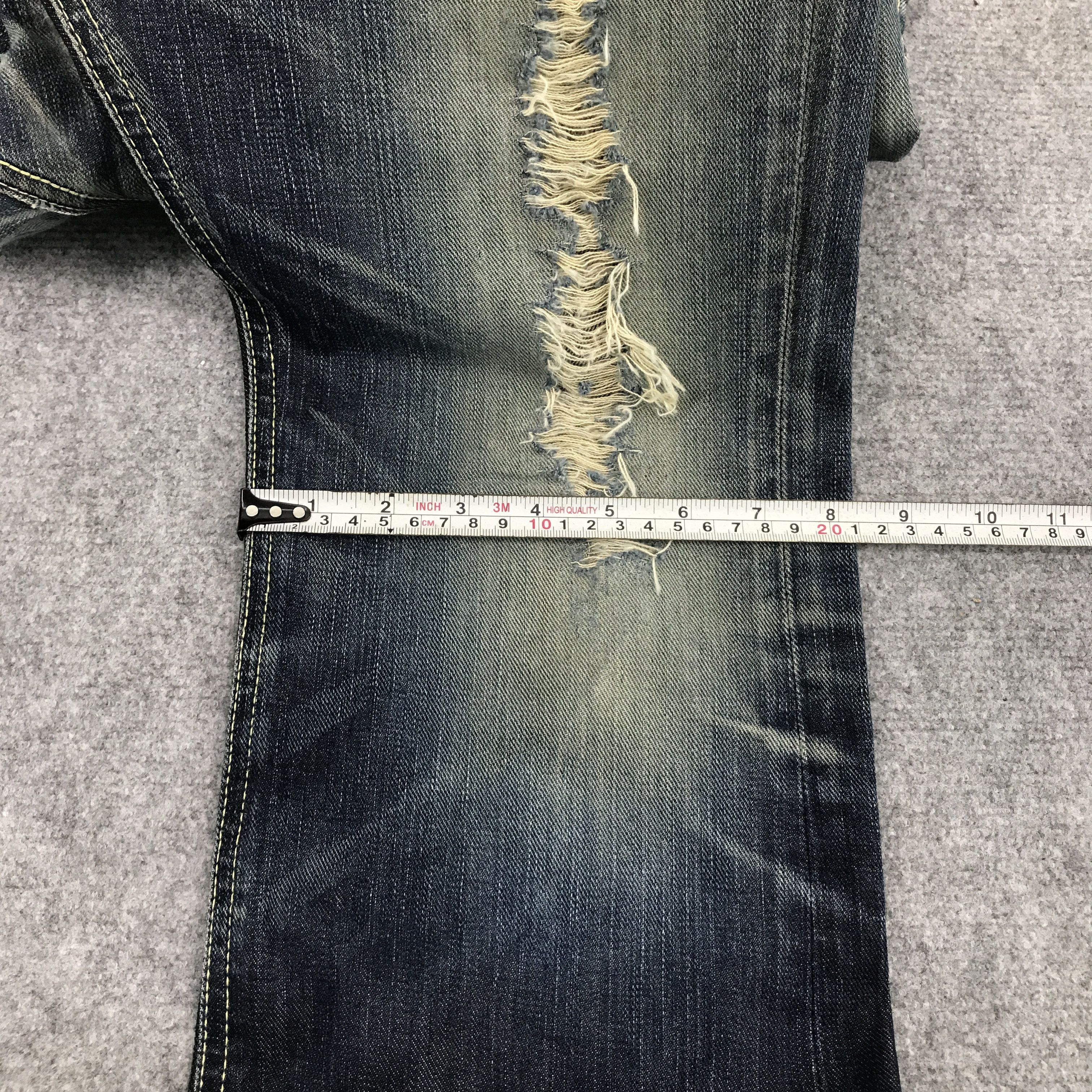 Japanese Brand × Le Grande Bleu (L.G.B.) FLARE GOLD LABEL LEE RIDERS BOOTCUT DENIM PANTS Size US 31 - 6 Thumbnail