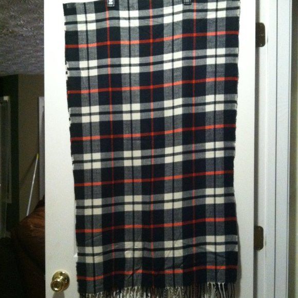 J.Crew J.CREW MEN'S NEW MULTICOLOR 100%ACRYLIC SCARF 24 1/2" X 81" Size ONE SIZE - 4 Thumbnail